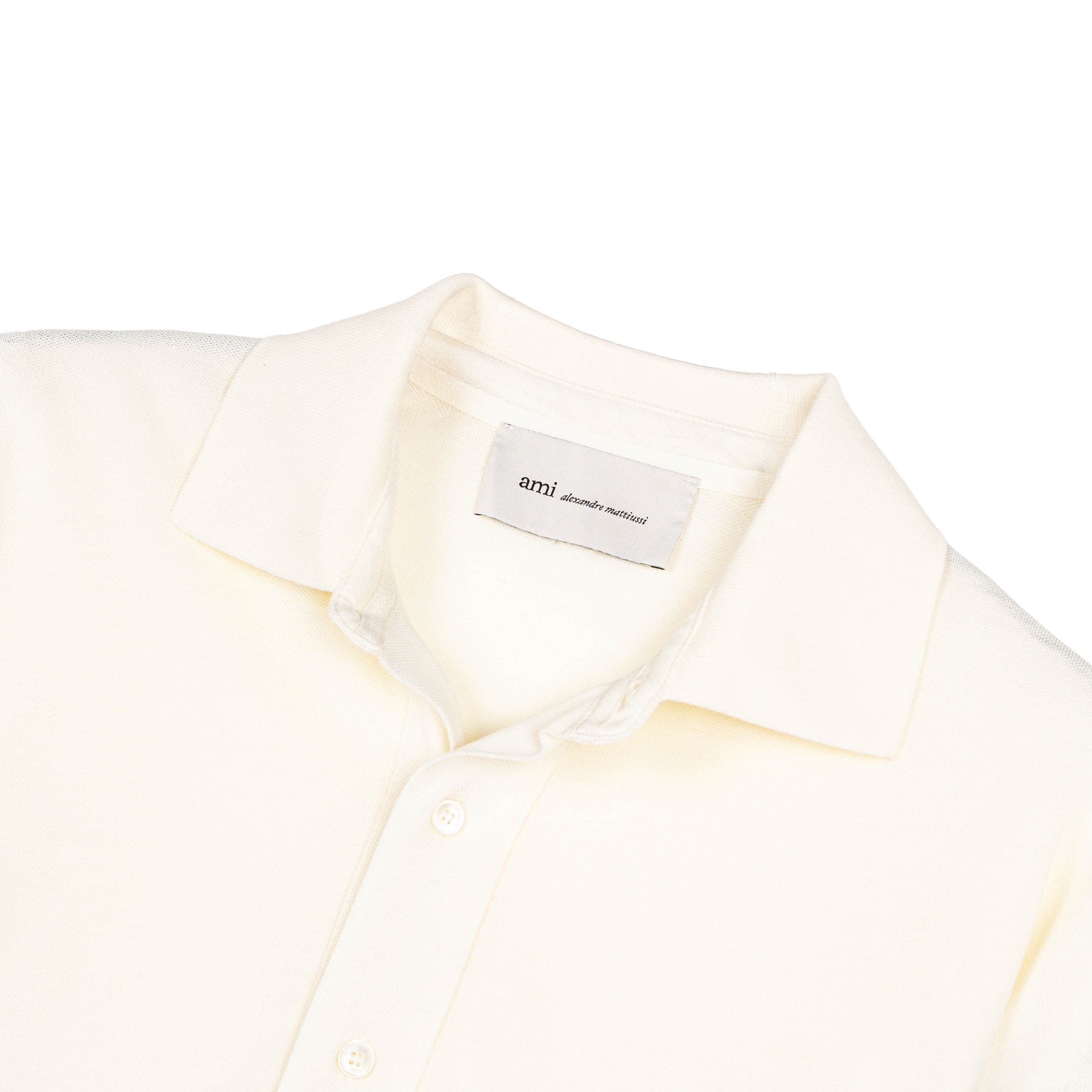AMI Paris Alexandre Mattiussi Embroidery Boxy Polo