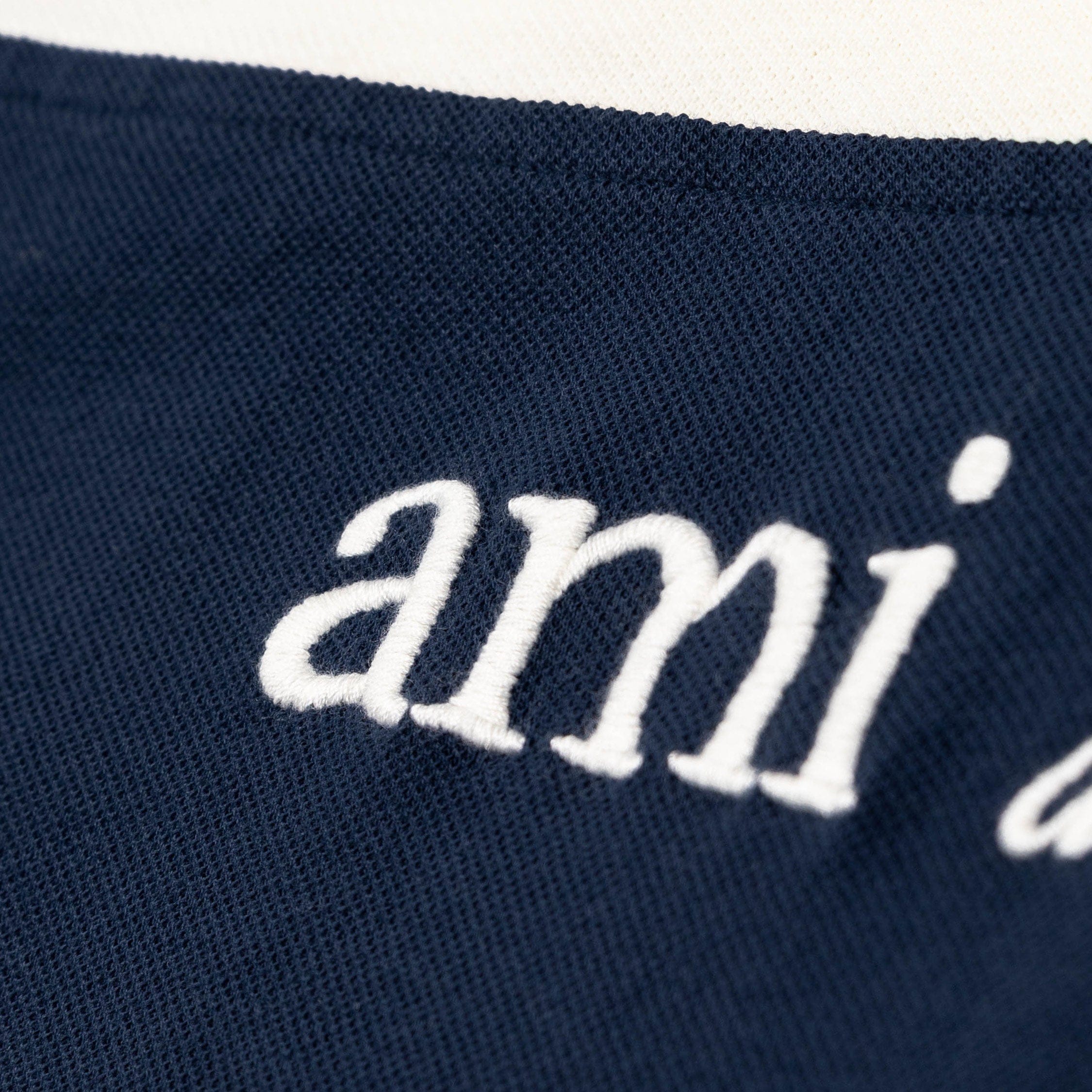 AMI Paris Alexandre Mattiussi Embroidery Boxy Polo