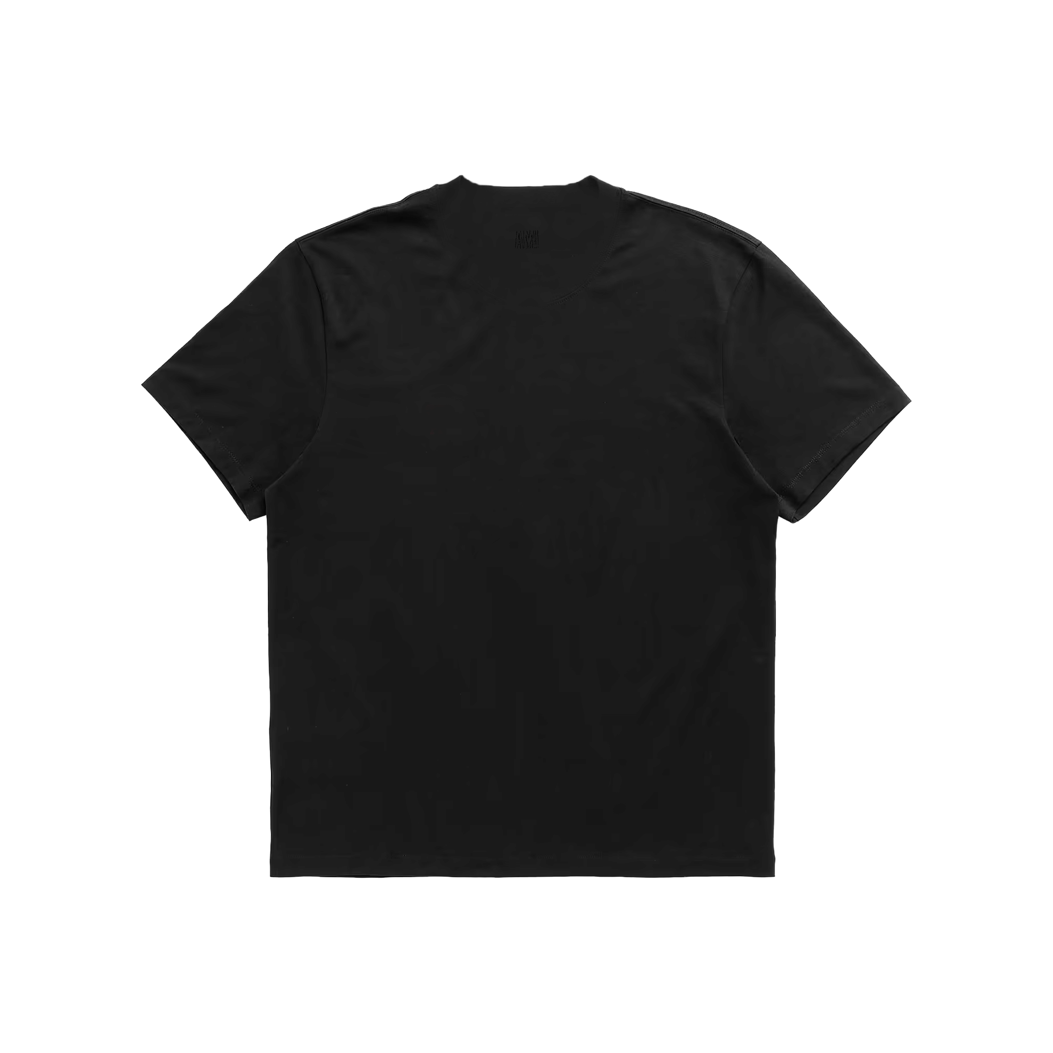 AMI Paris Small Red Ami De Coeur T-Shirt Black (SS22)