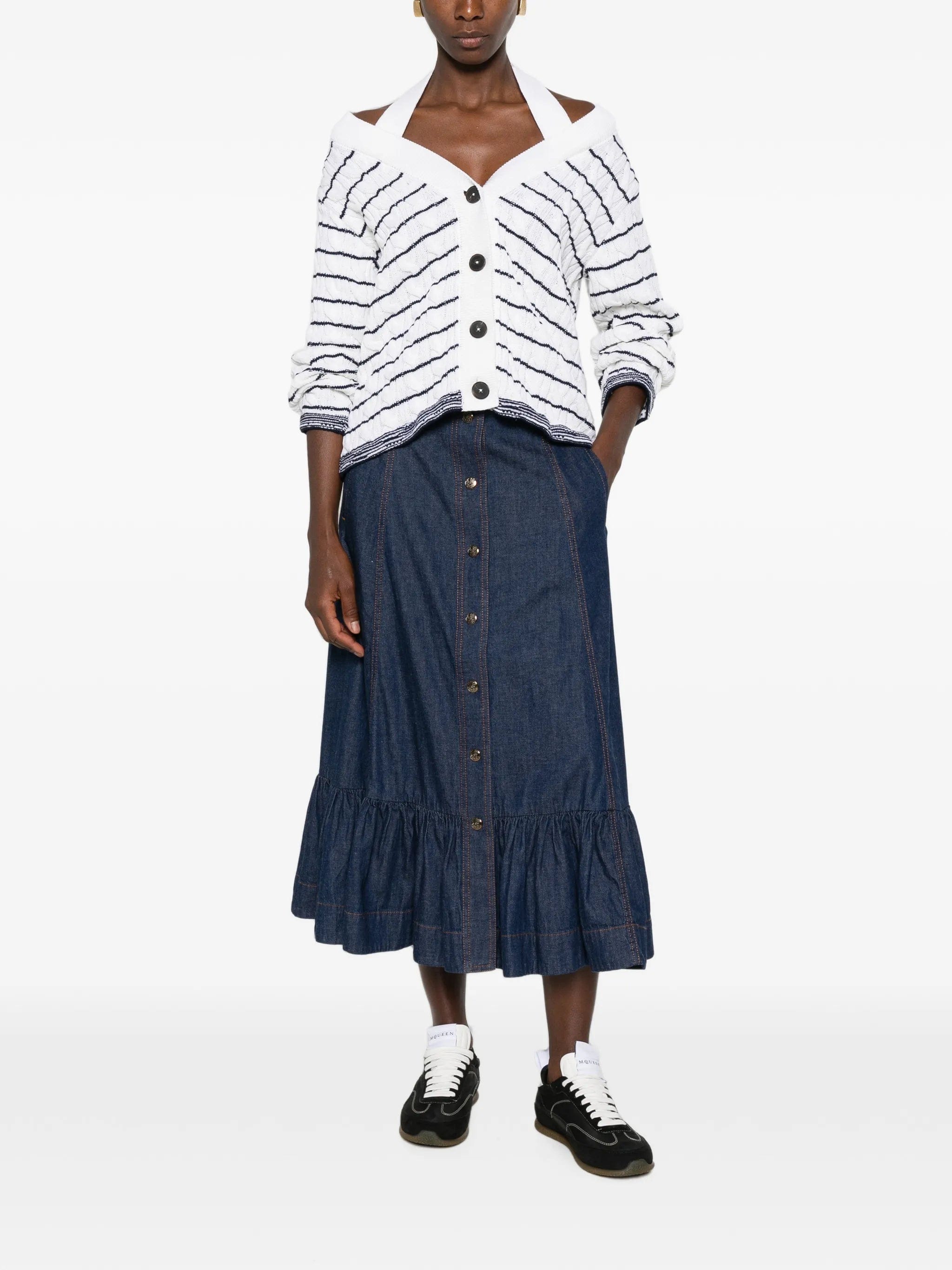 Alexander McQueen striped cardigan