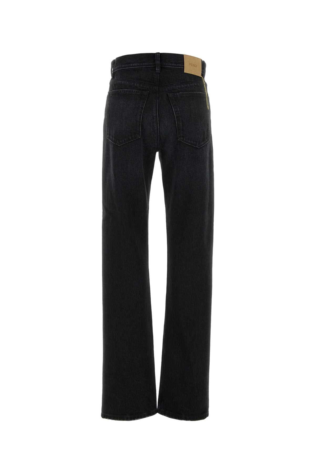 Fendi Slim Jeans — Black