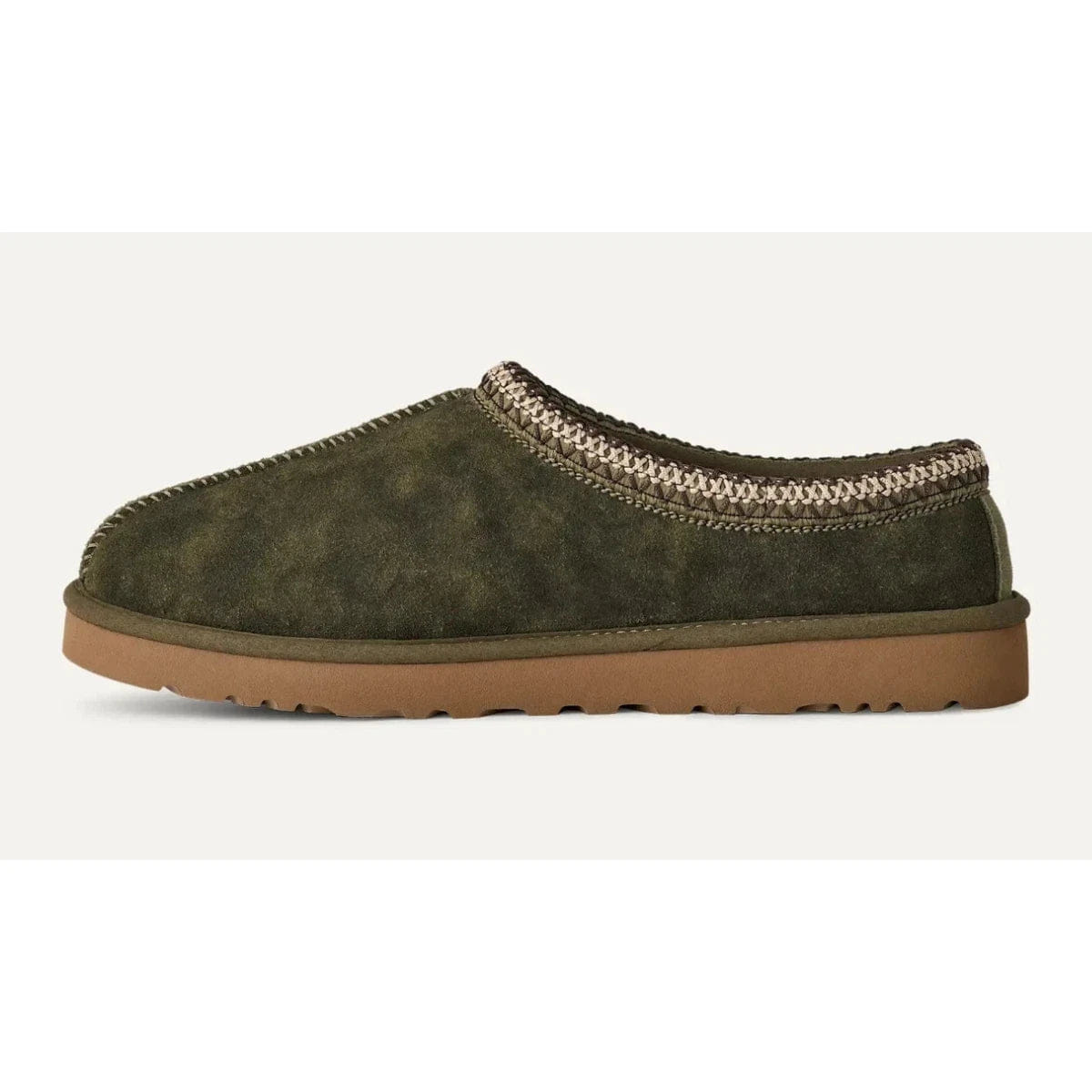 UGG Tasman Baxter 1173810 - BTOL Slippers Men 8D Olive Suede Slip On Clogs RHS8704