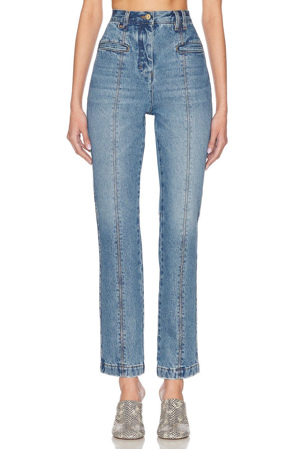 Jacquemus Le De - nimes Norma Jeans
