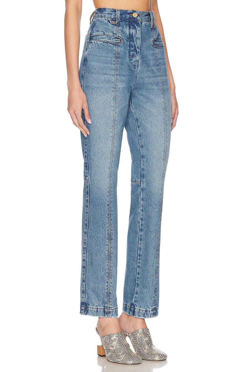 Jacquemus Le De - nimes Norma Jeans