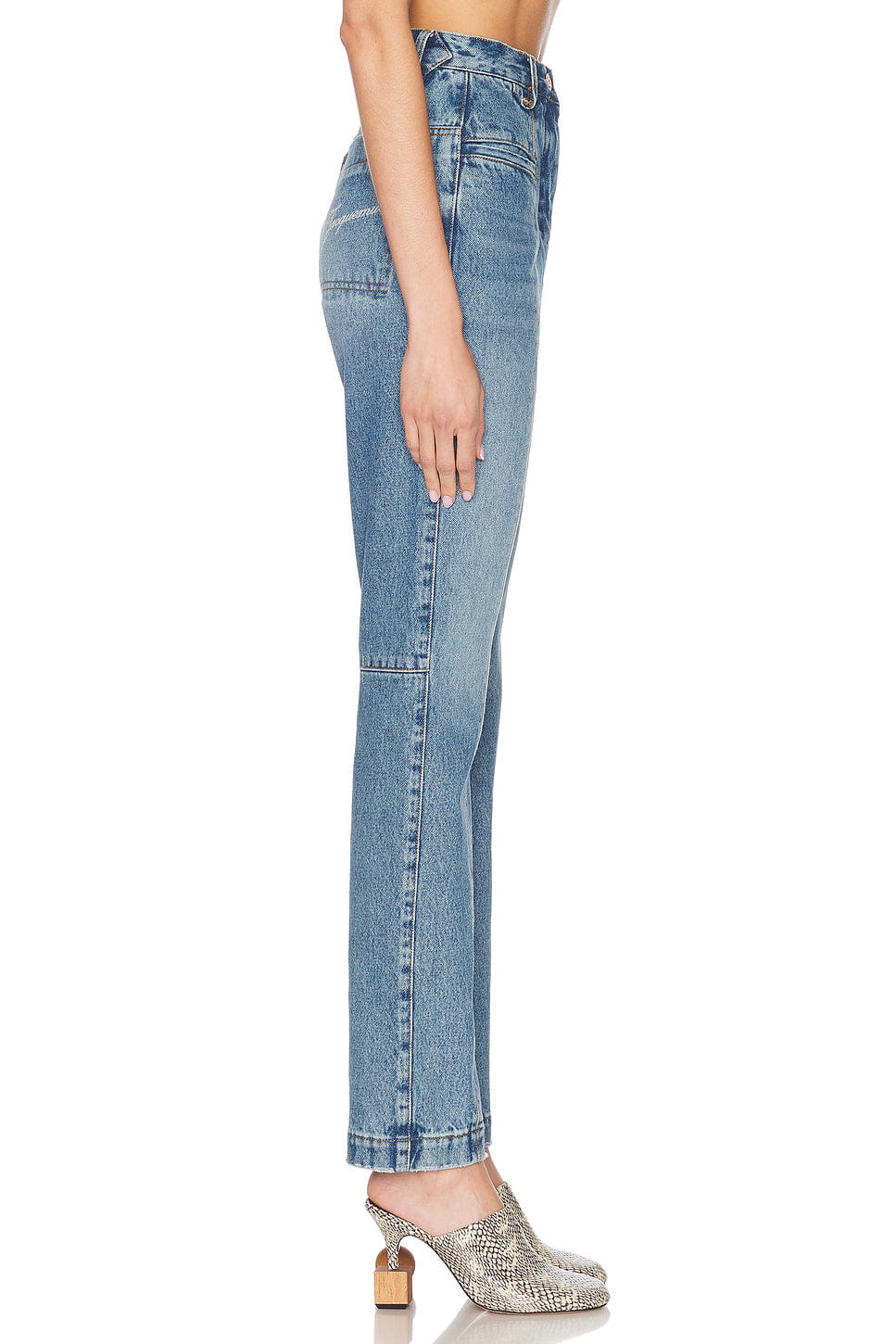 Jacquemus Le De - nimes Norma Jeans