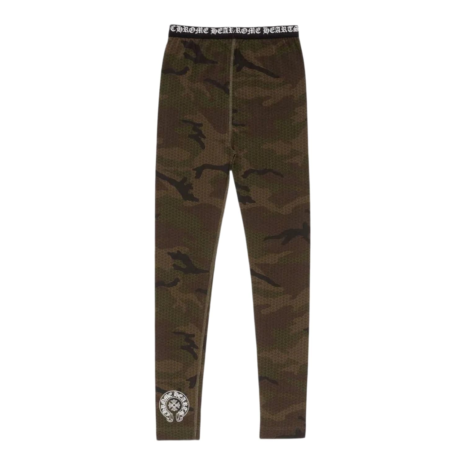 Chrome Hearts Women's Horseshoe Leggings Camouflage