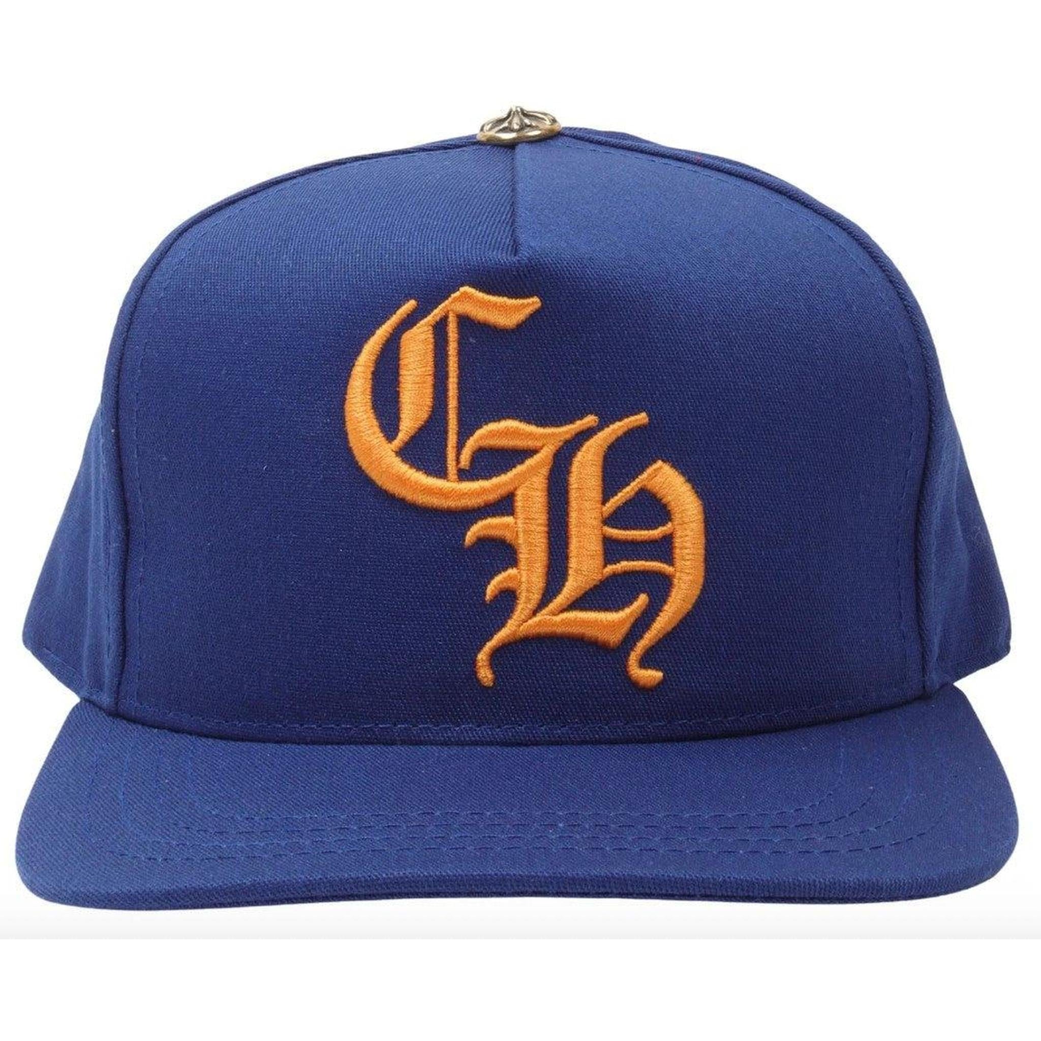 Chrome Hearts CH Baseball Cap Navy/Red