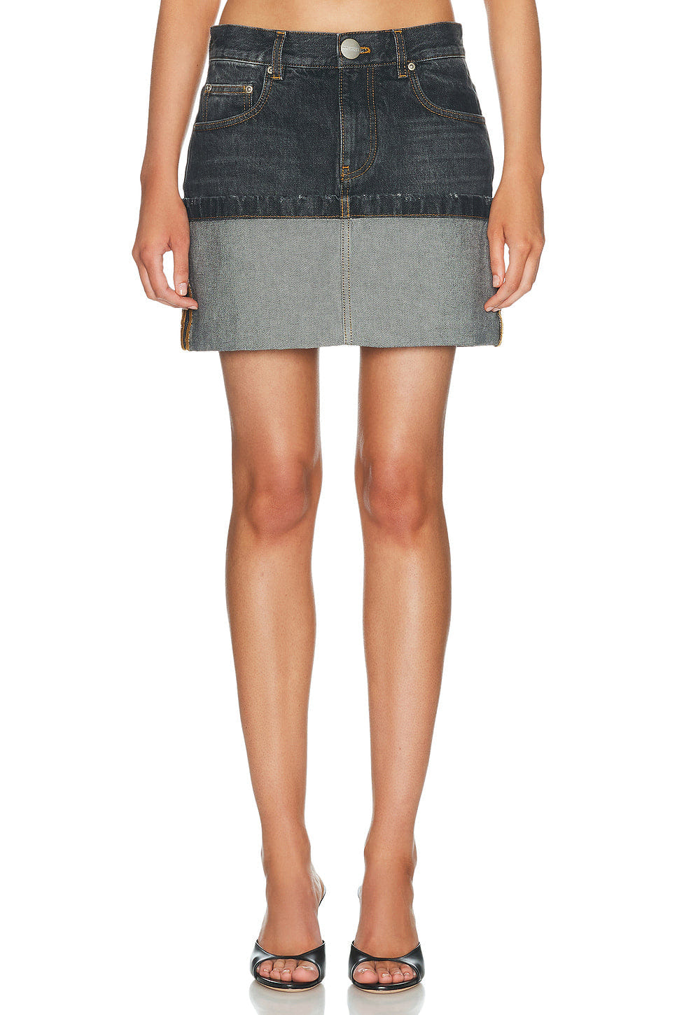 Marc Jacobs Cuffed Mini Skirt