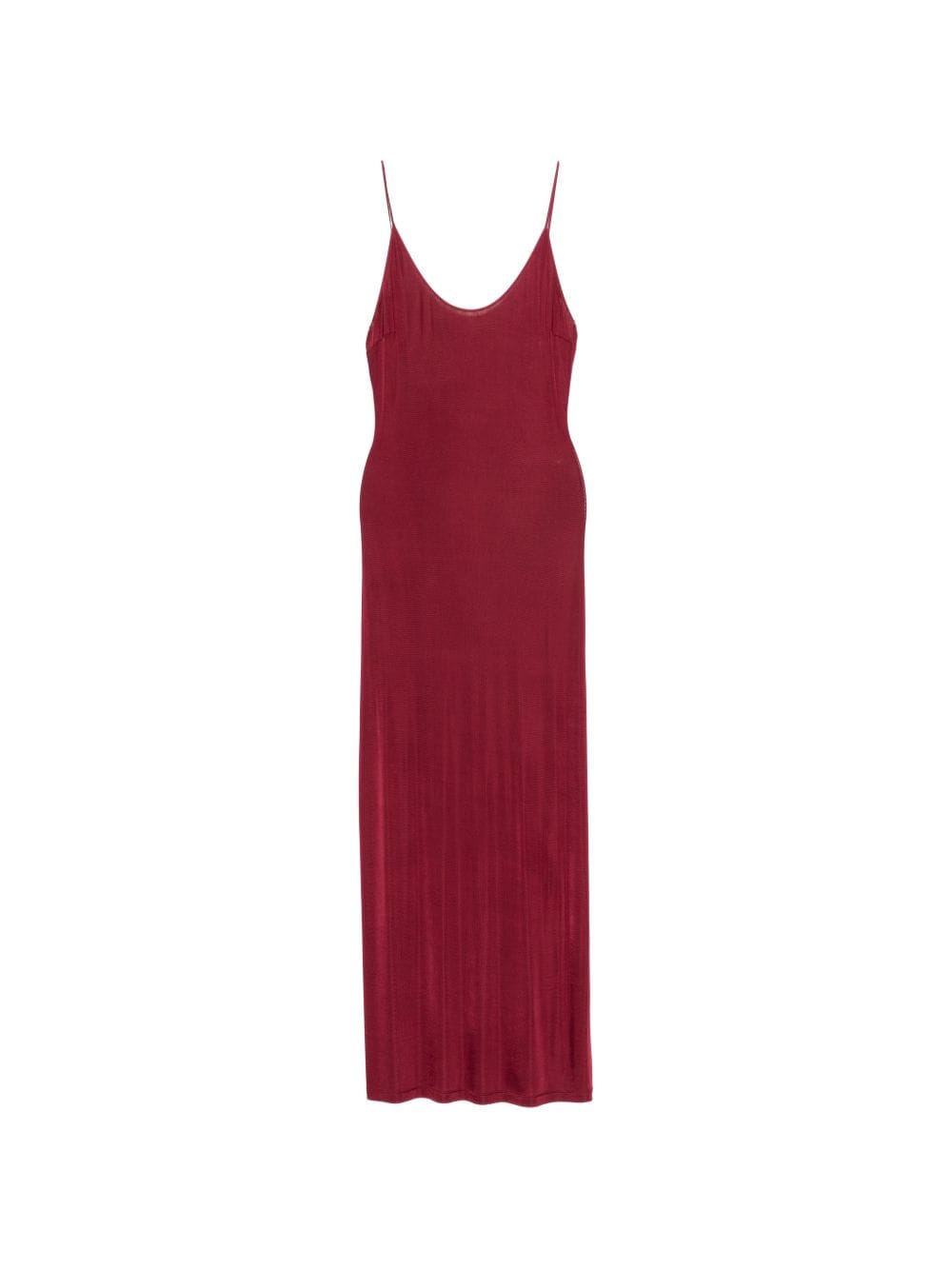Saint Laurent Slip Dress — Burgundy