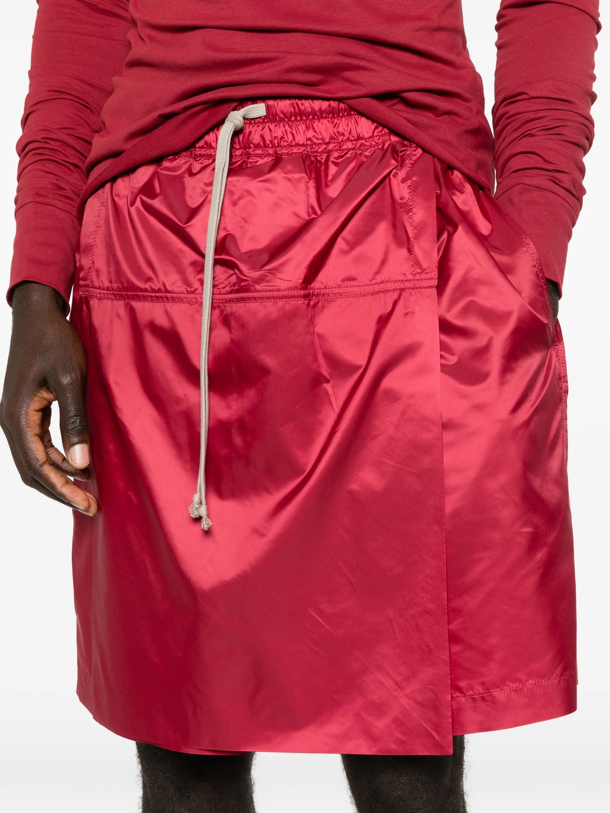 Moncler drawstring kilt shorts