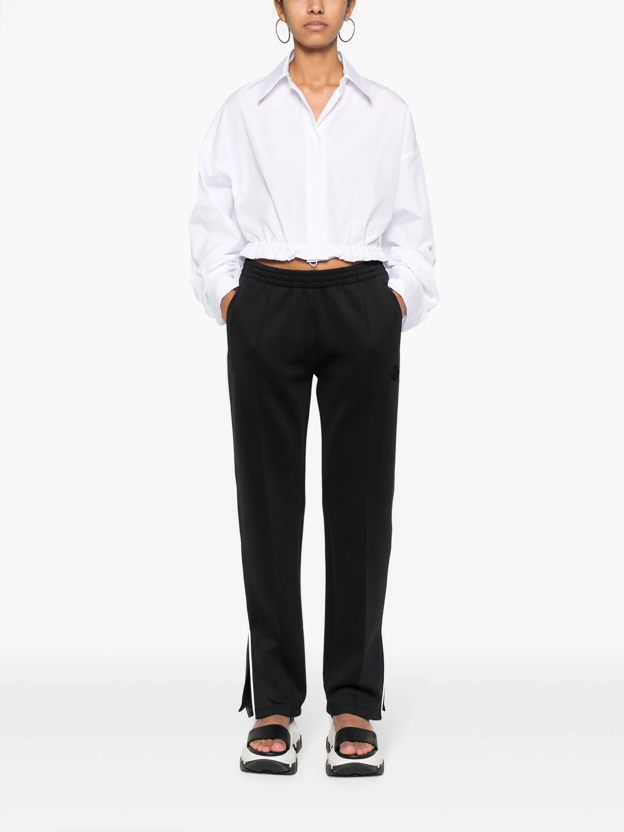Moncler appliqué - logo track pants