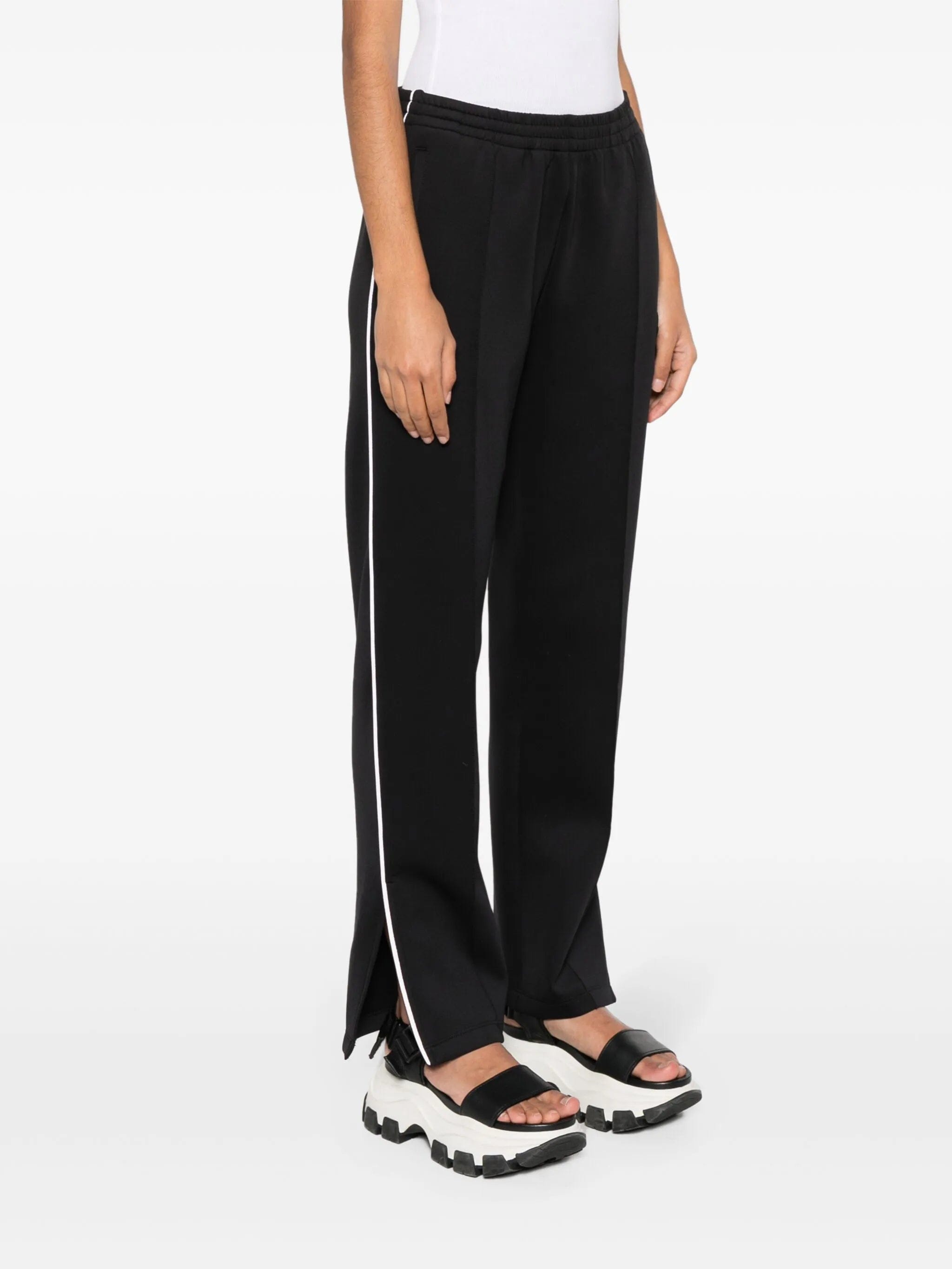 Moncler appliqué - logo track pants