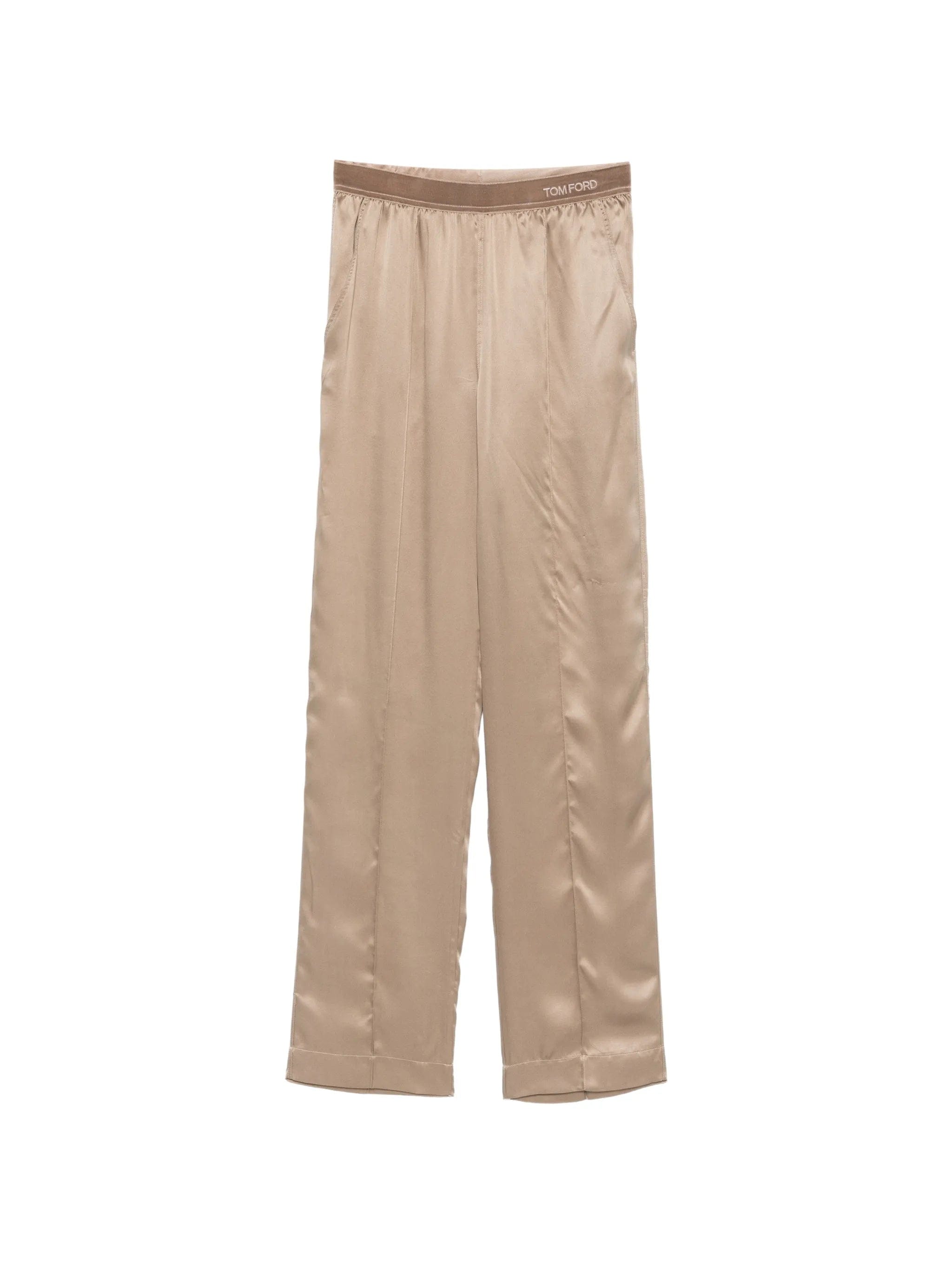 TOM FORD logo - waistband trousers