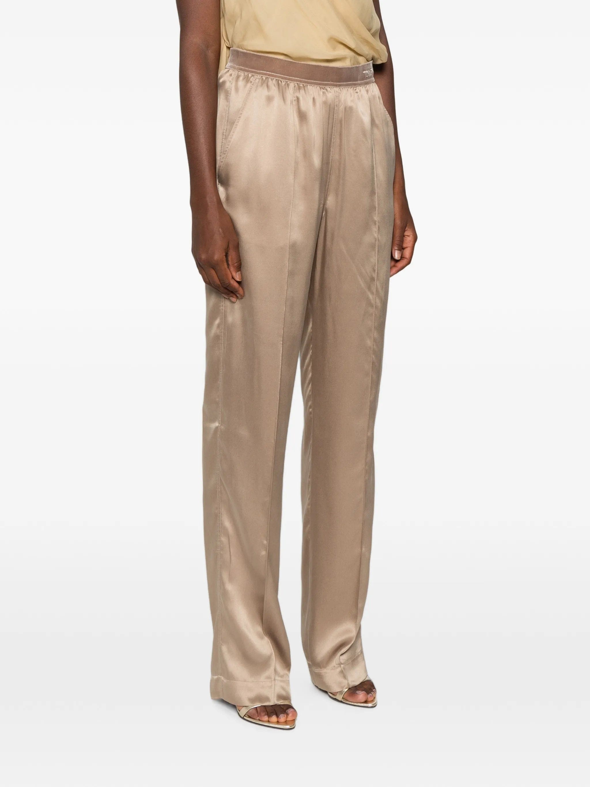 TOM FORD logo - waistband trousers