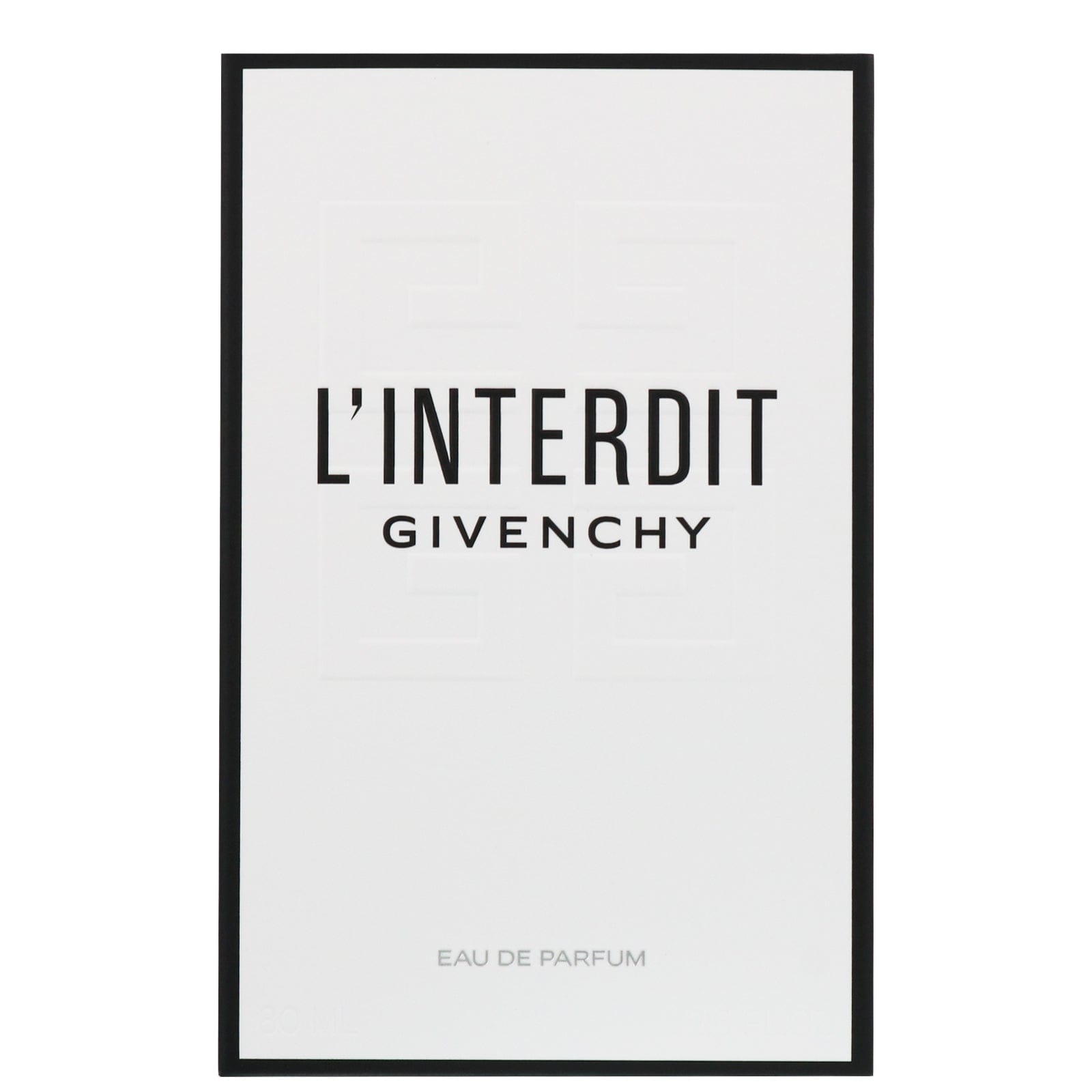 Givenchy L'interdit Eau de Parfum Spray 80 ml