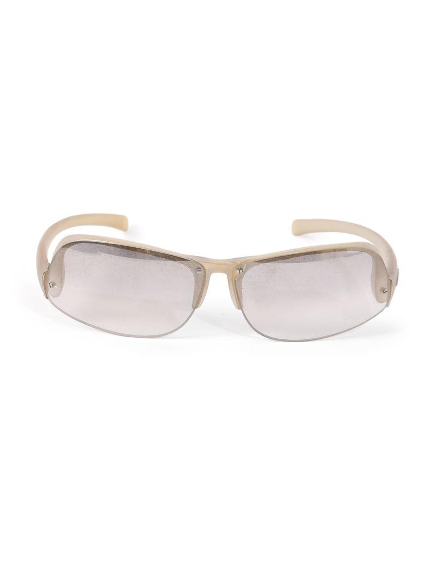 KARL Lagerfeld Transparent Rectangular Sunglasses