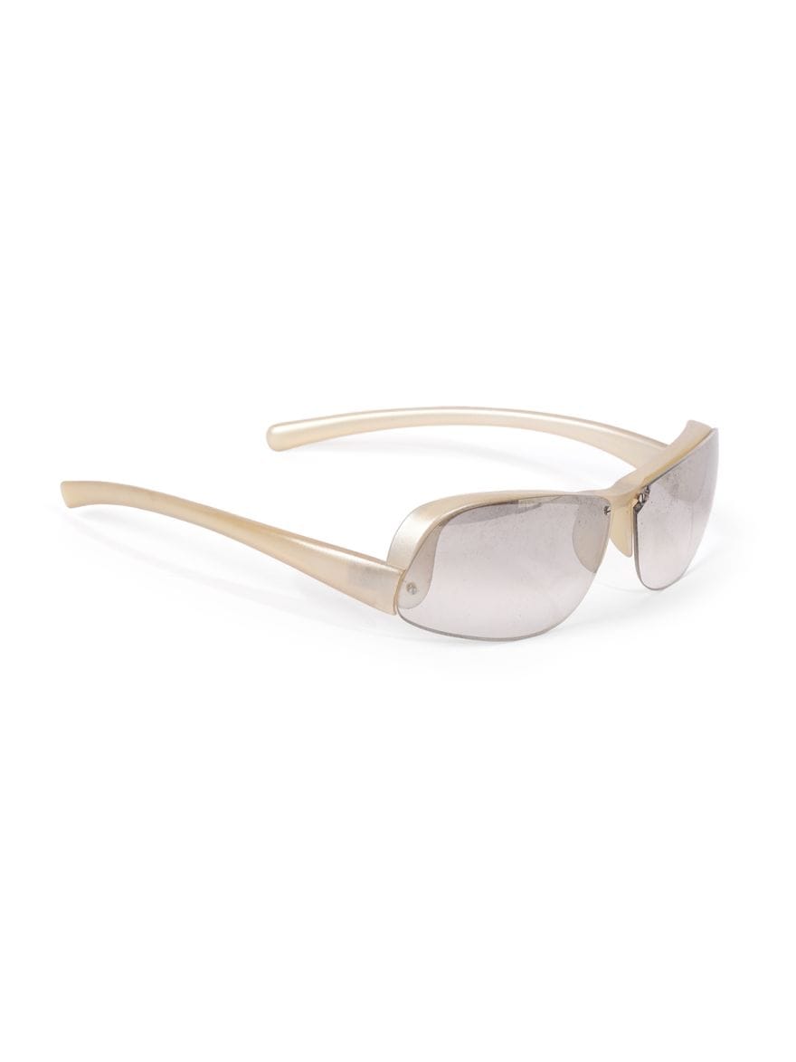 KARL Lagerfeld Transparent Rectangular Sunglasses