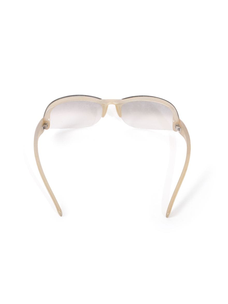 KARL Lagerfeld Transparent Rectangular Sunglasses