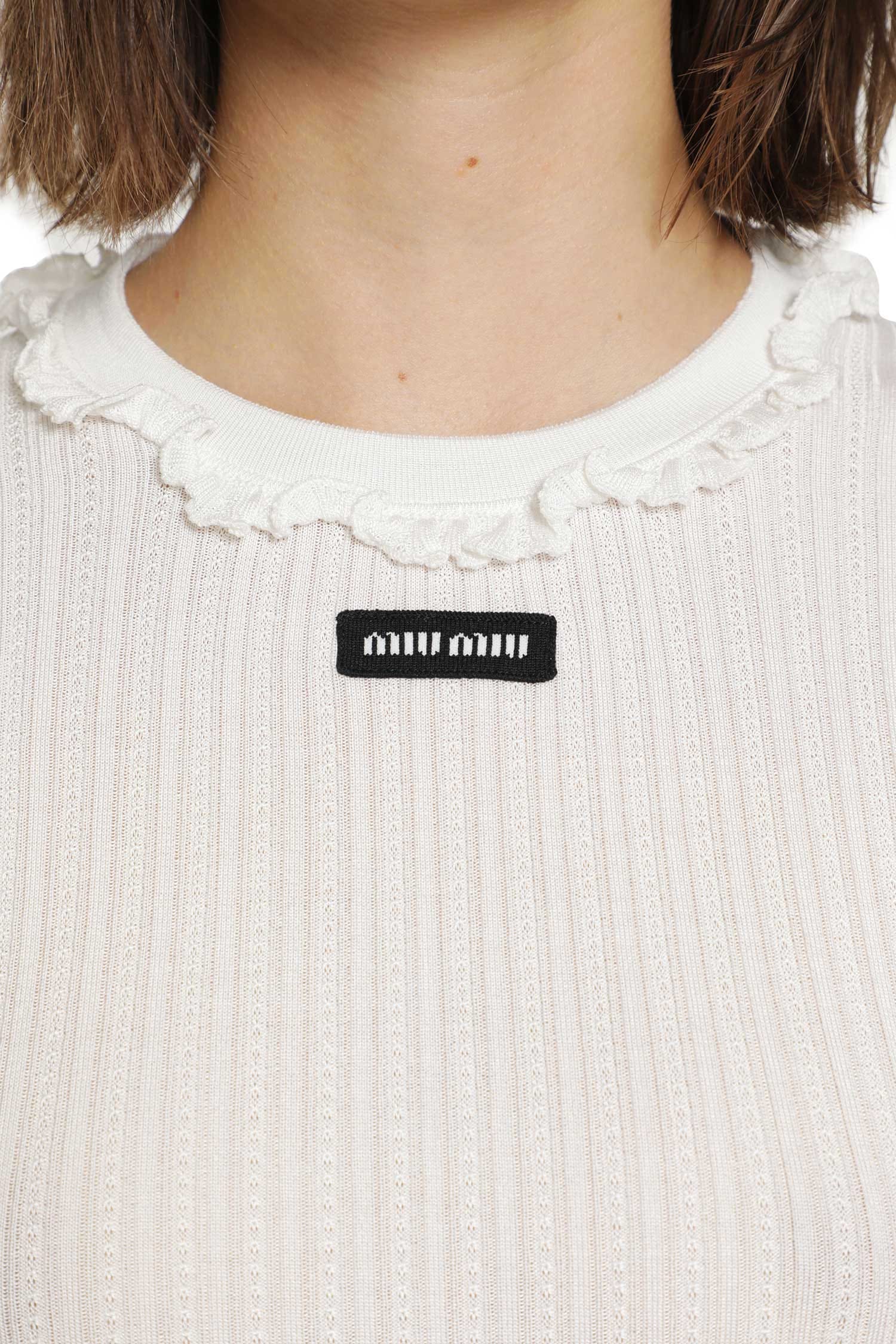 MIU MIU Silk Sweater
