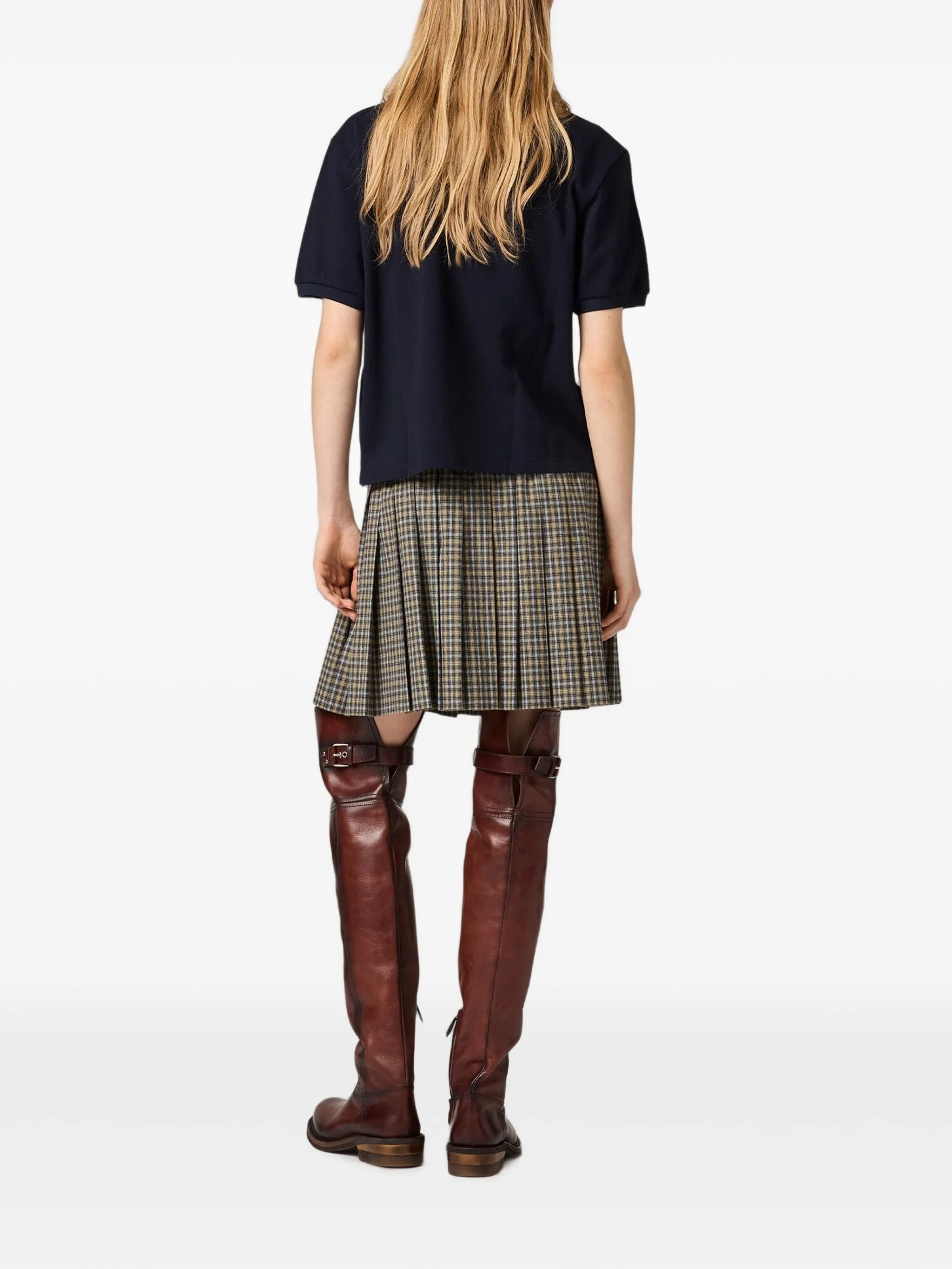 Miu Miu piqué polo shirt