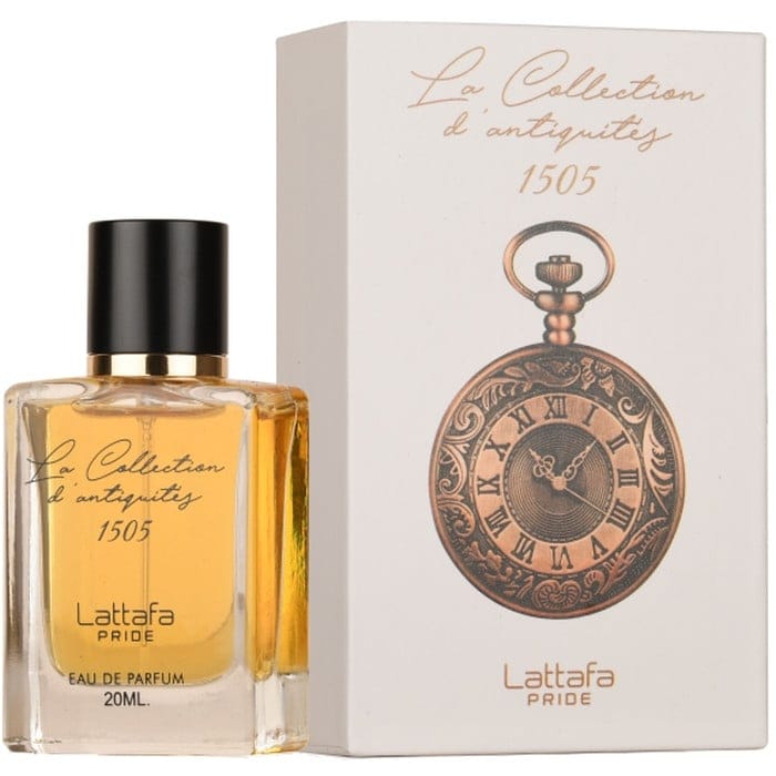 Lattafa Pride La Collection D'Antiquites 1505 Eau De Parfum for Unisex 20 ml