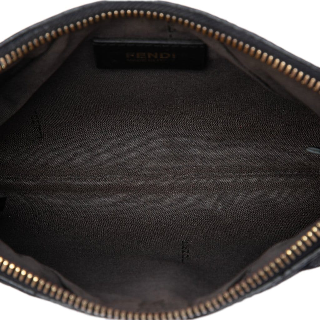 Fendi Zucchino Canvas Chain Pochette