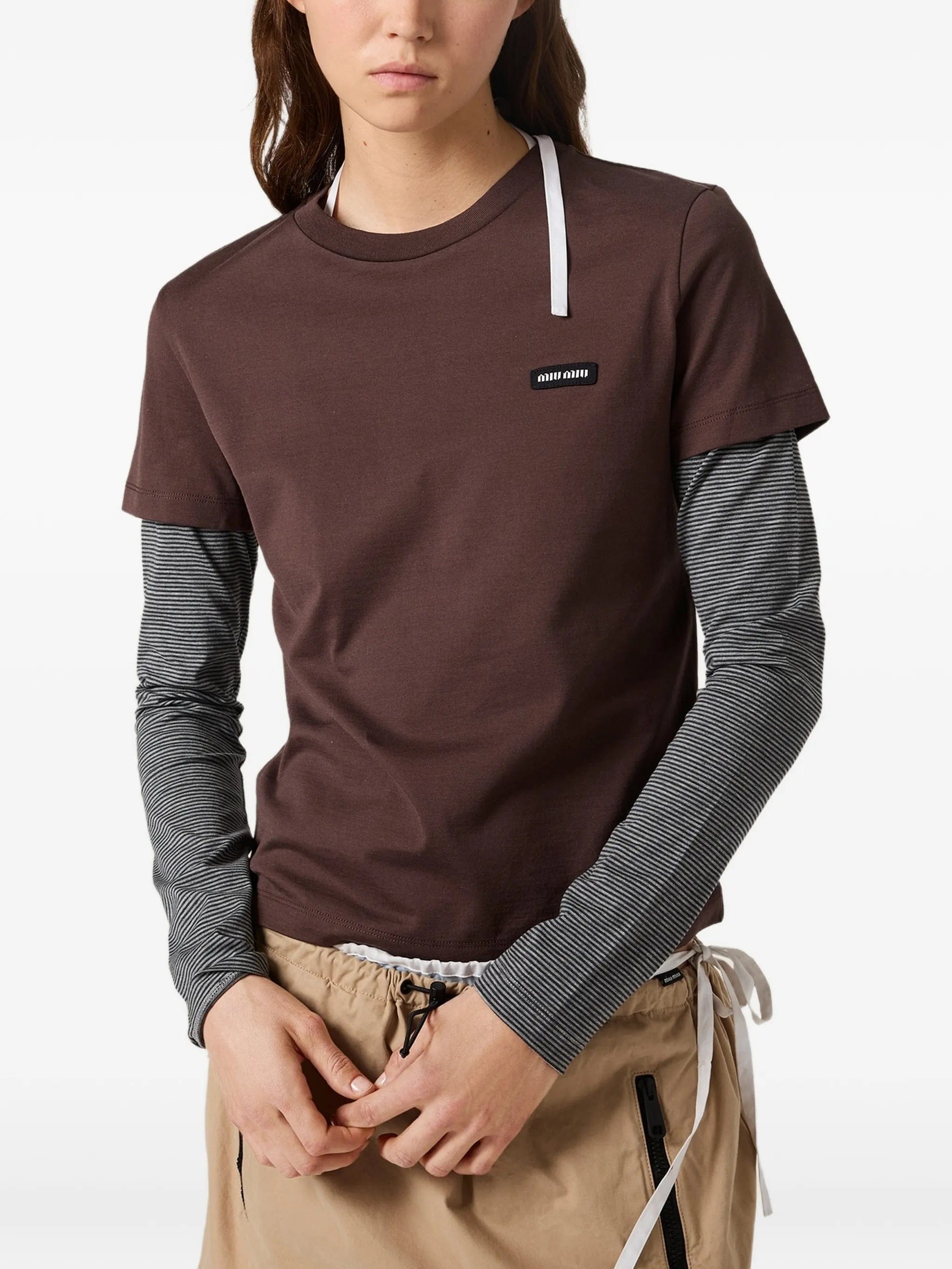 Miu Miu jersey T - shirt