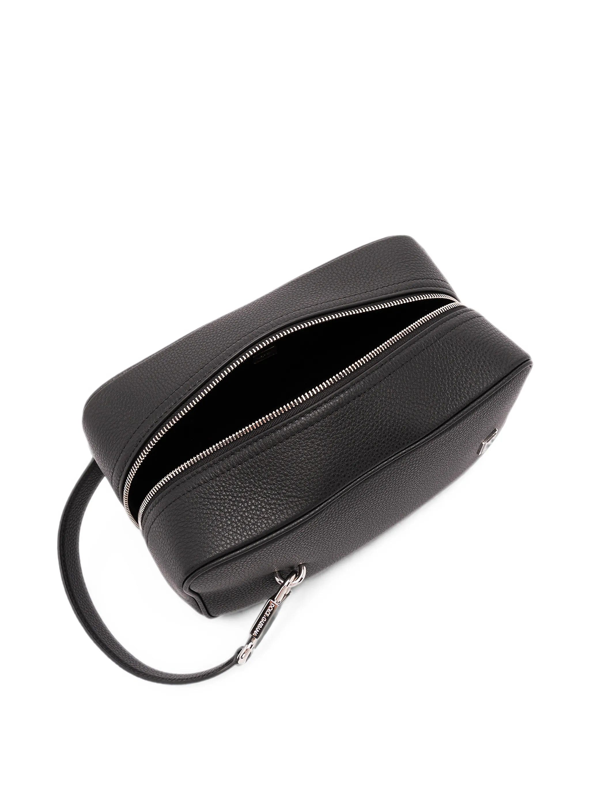 Dolce & Gabbana Lock logo - plaque leather tote bag