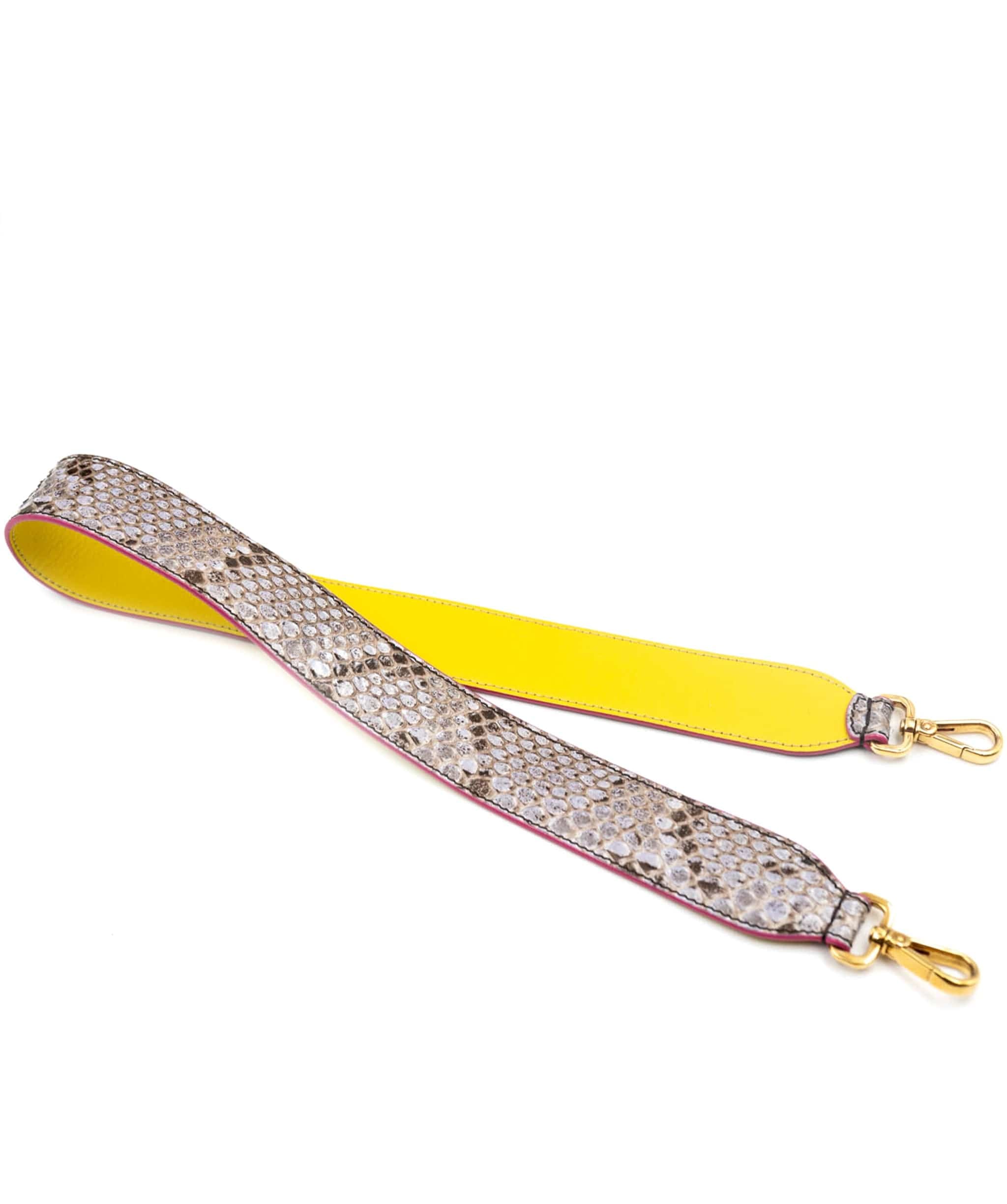 Fendi Python and Yellow Strap - ADL1487