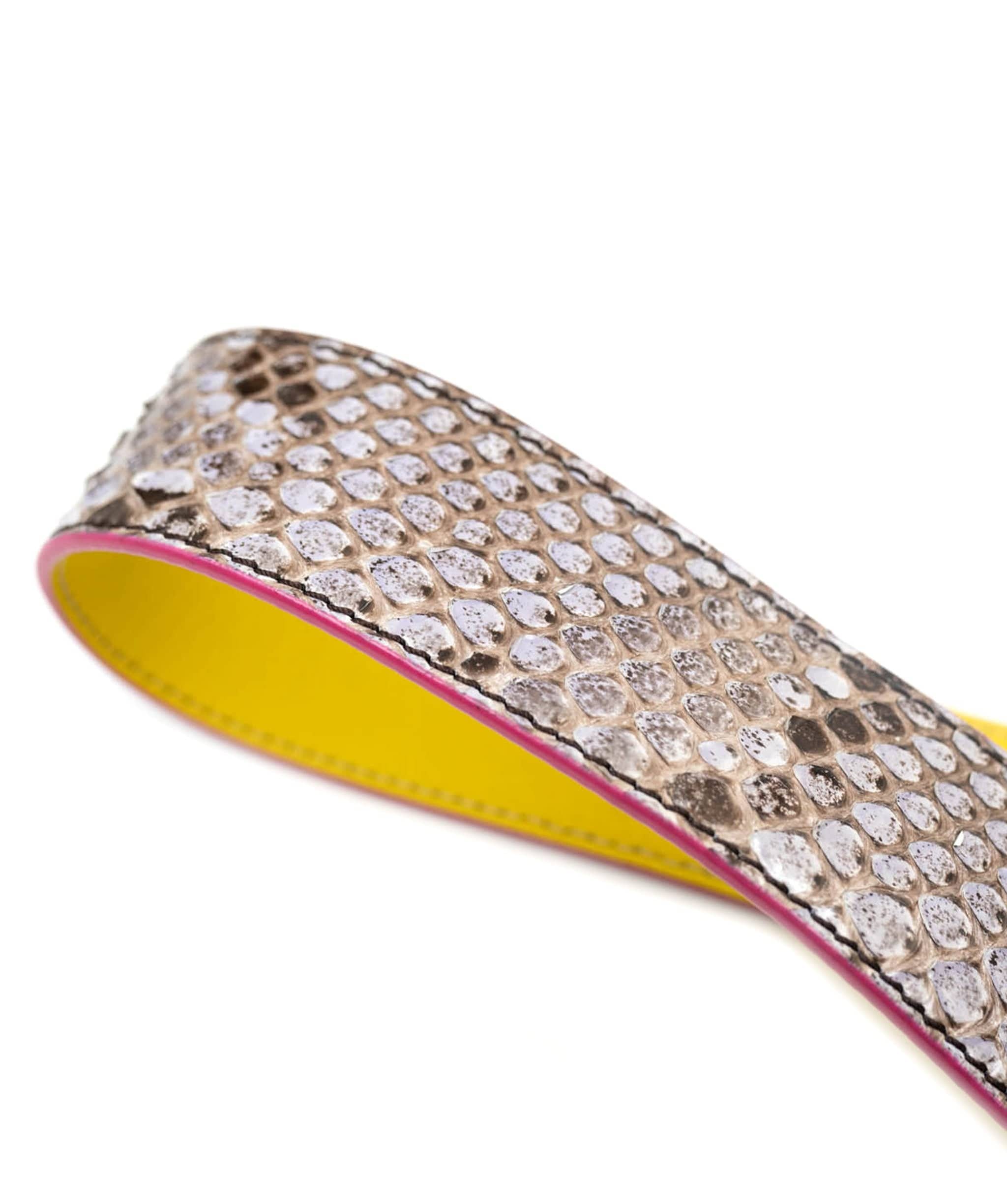 Fendi Python and Yellow Strap - ADL1487