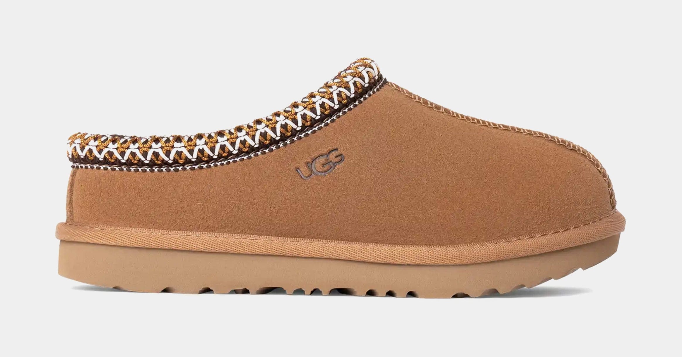 UGG Tasman Slipper Grade School Sandals (Chestnut)