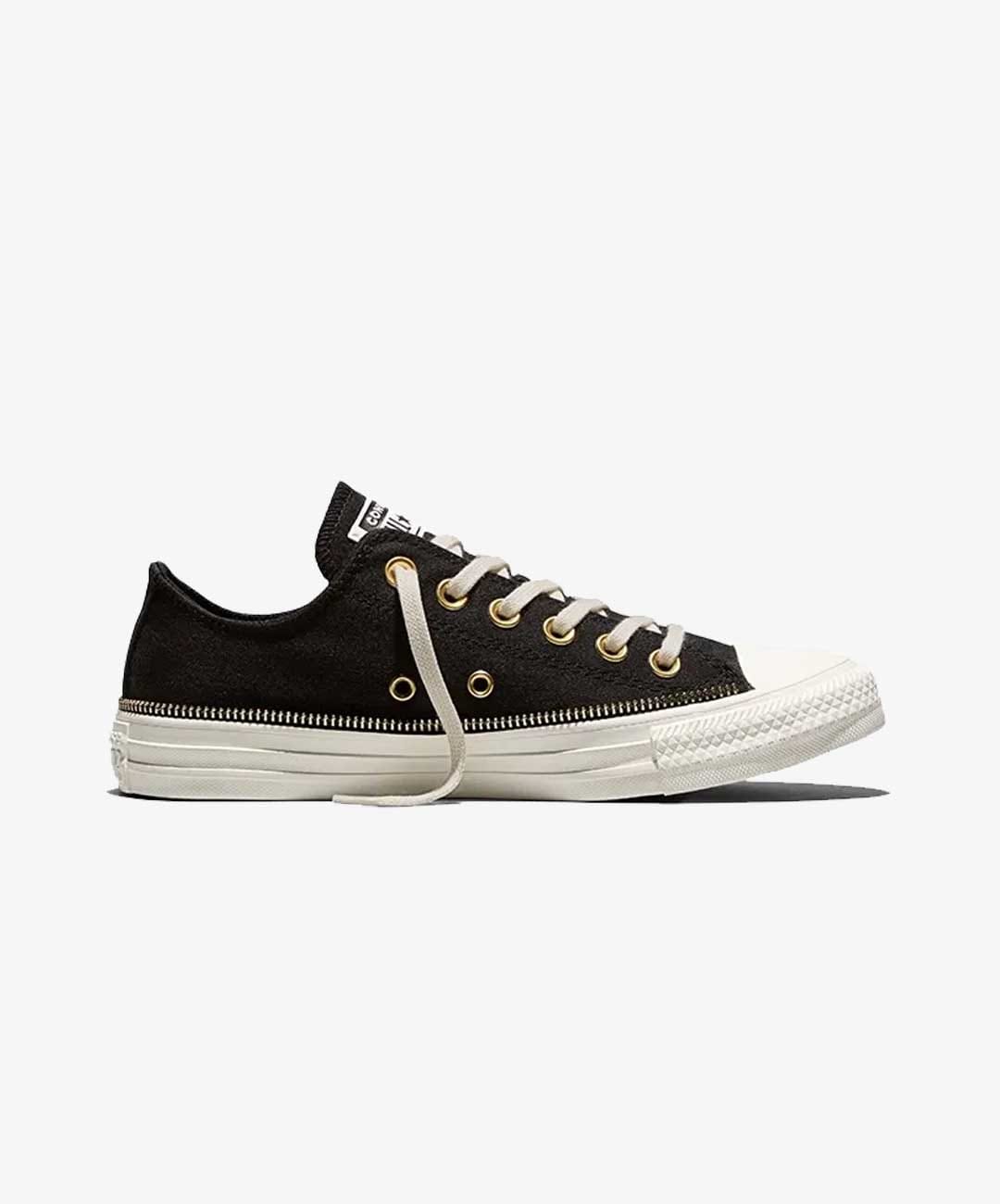 CONVERSE | CHUCK TAYLOR ALL STAR { BLACK/EGRET/GOLD