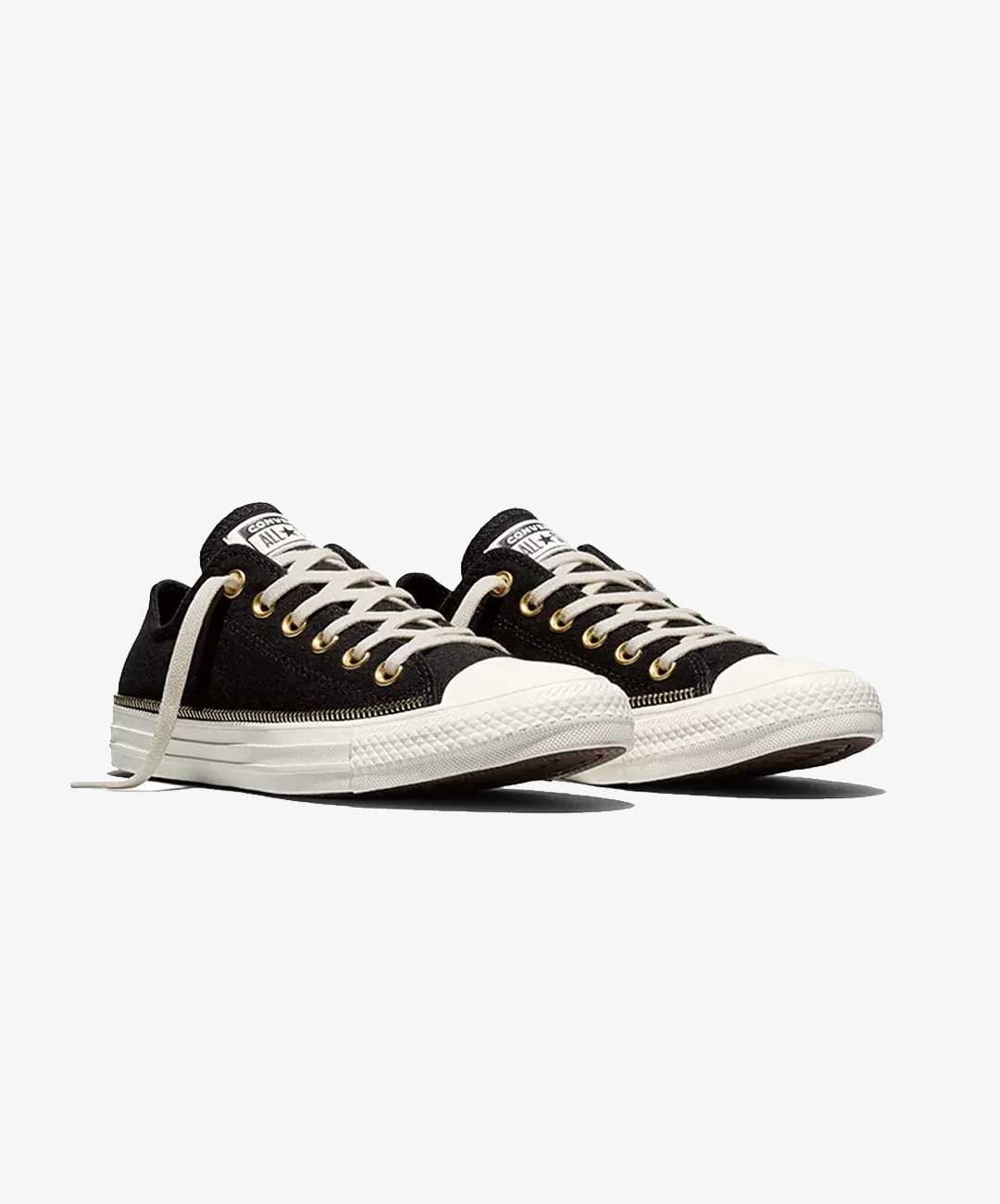 CONVERSE | CHUCK TAYLOR ALL STAR { BLACK/EGRET/GOLD
