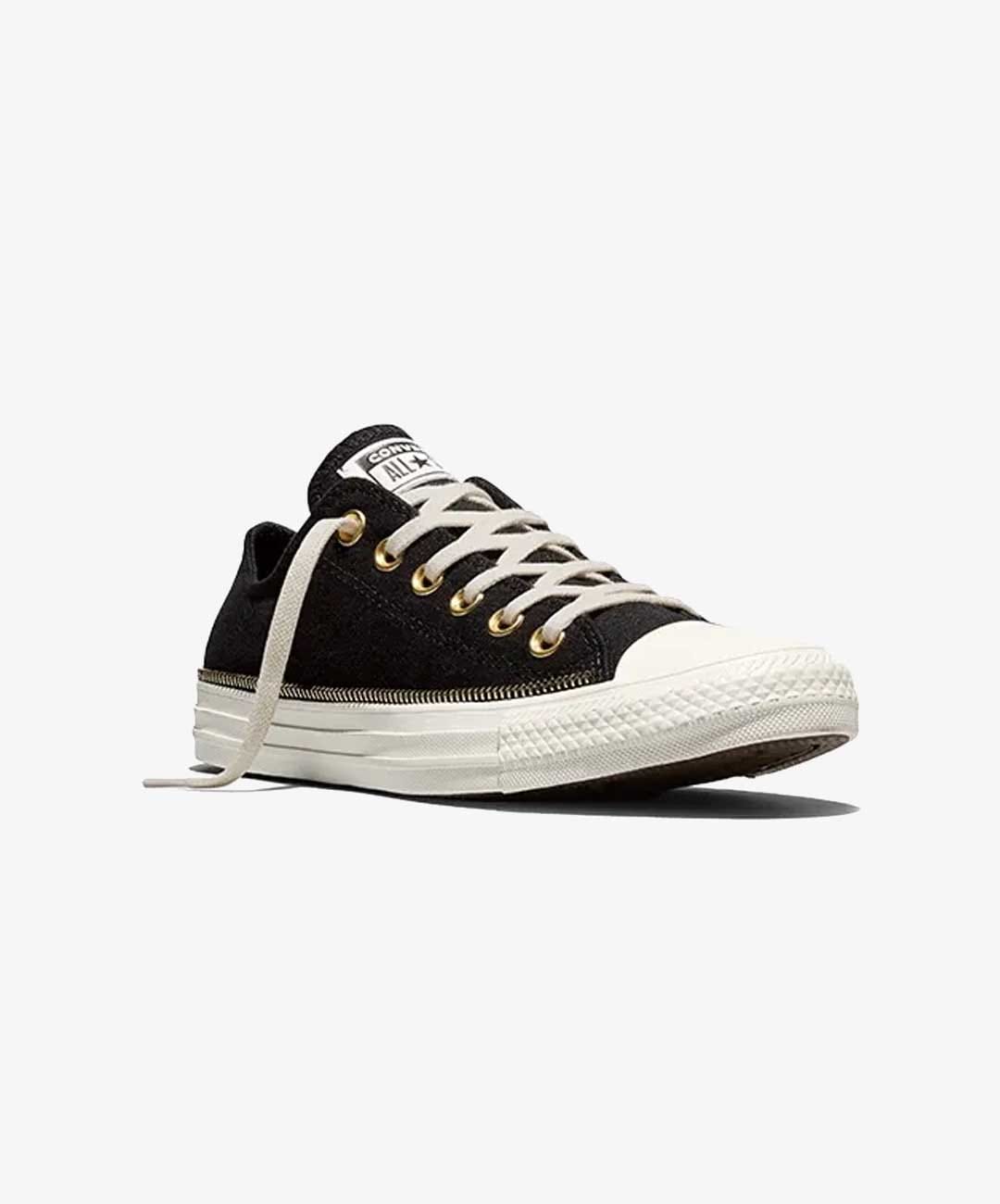 CONVERSE | CHUCK TAYLOR ALL STAR { BLACK/EGRET/GOLD