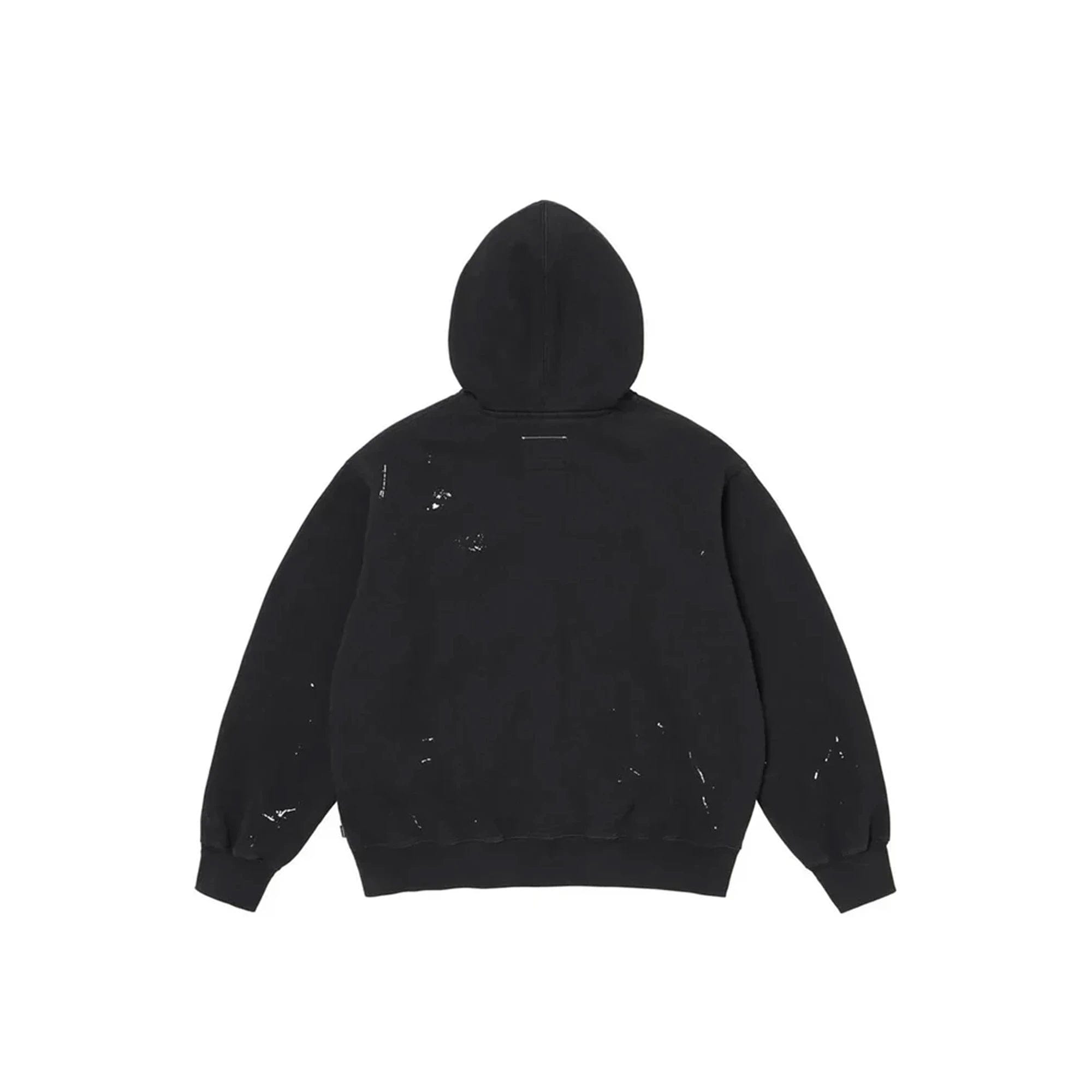 Supreme x MM6 Maison Margiela Box Logo Zip Up Hooded Sweatshirt Black (2026)