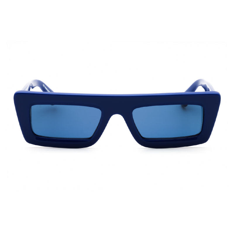 Off - White Sunglasses Rectangle Full Rim, Blue Frame And Blue Lens Oeri136Ontario4545