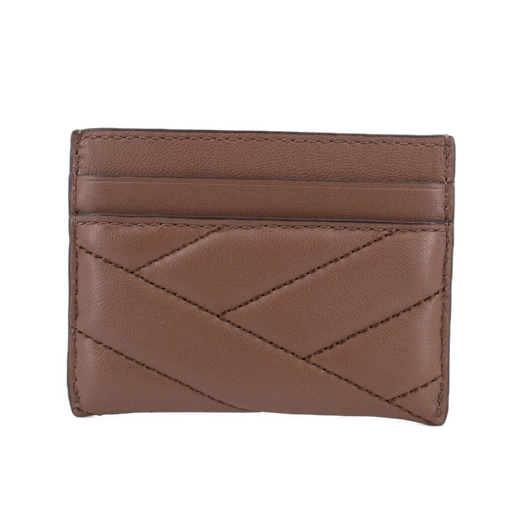 Tory Burch KIRA CARD CASE WALLETS BROWN