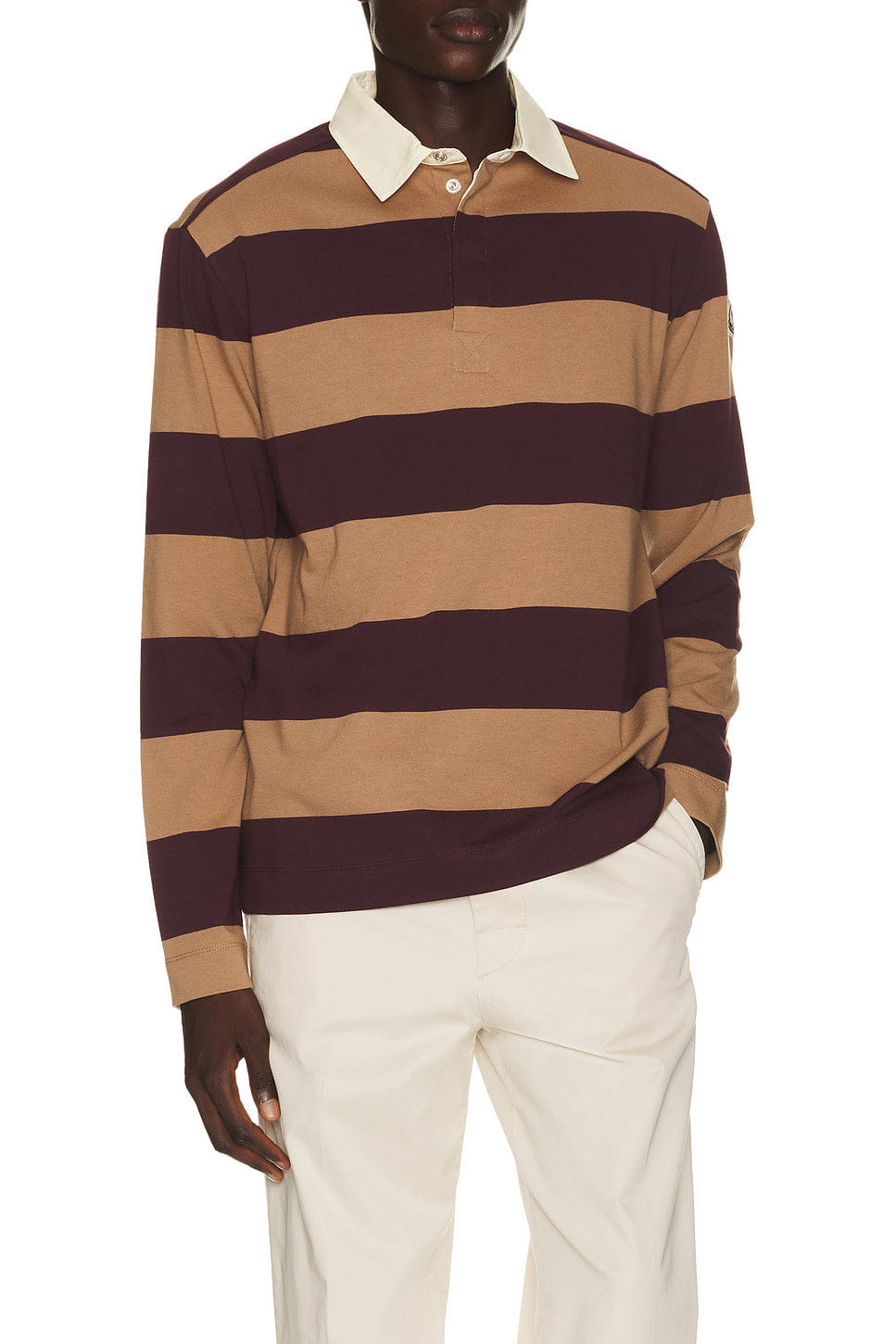 Moncler Long Sleeve Polo