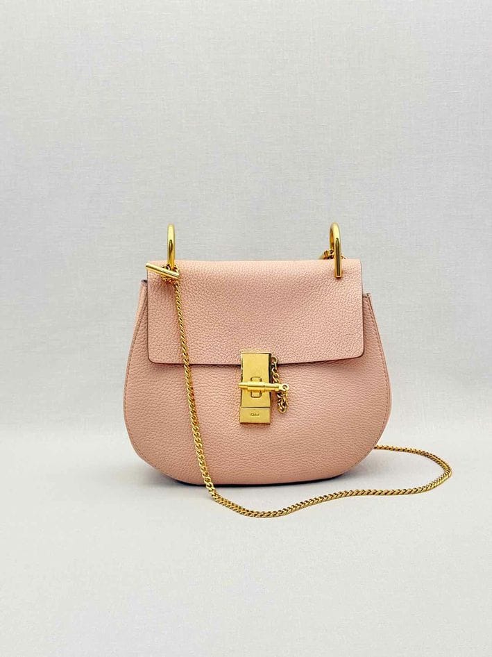 Chloe Drew Peach Crossbody