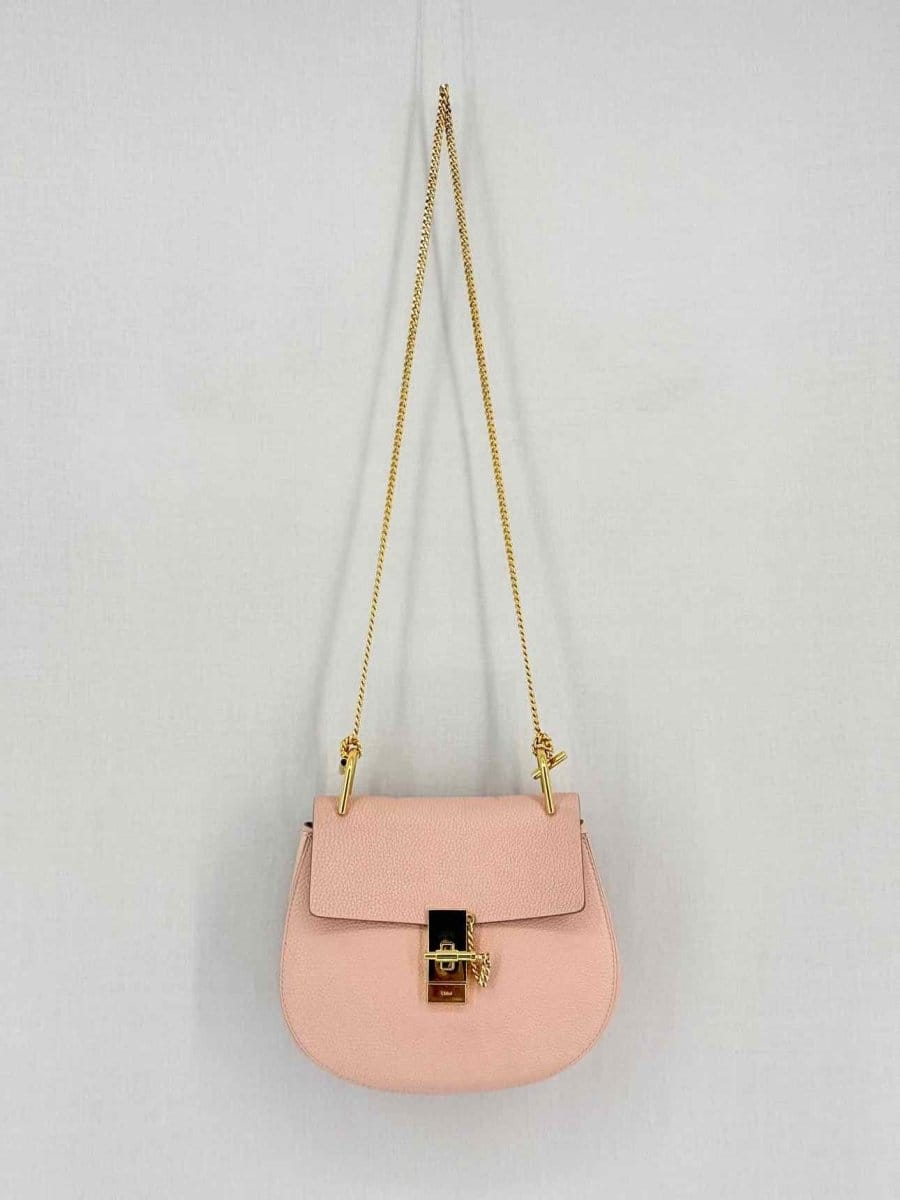 Chloe Drew Peach Crossbody