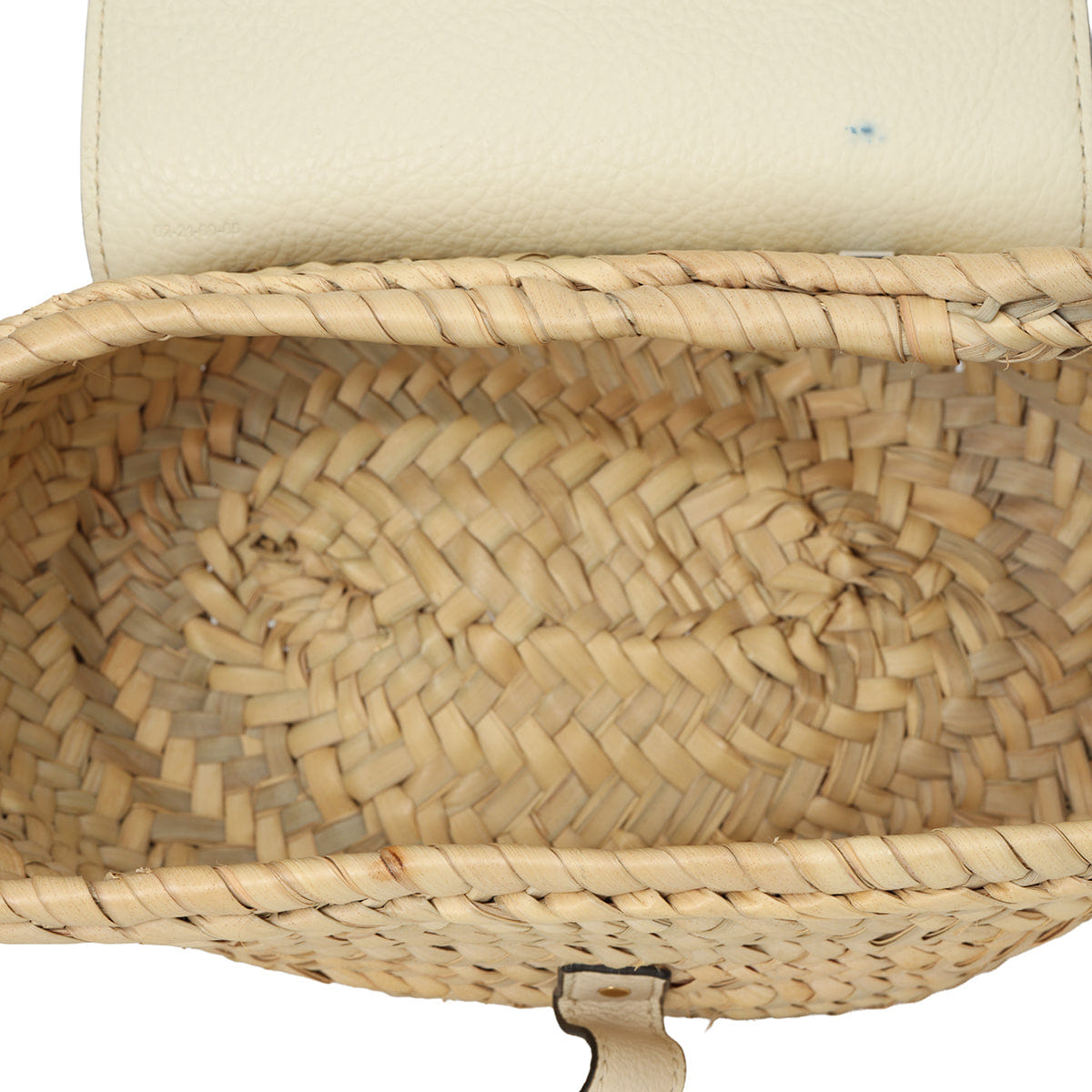 Chloe Mini Marcie Straw Crossbody