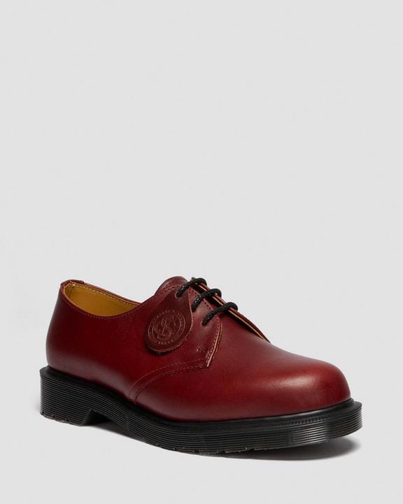 Dr Martens Classic Calf Leather Shoes - Burgundy