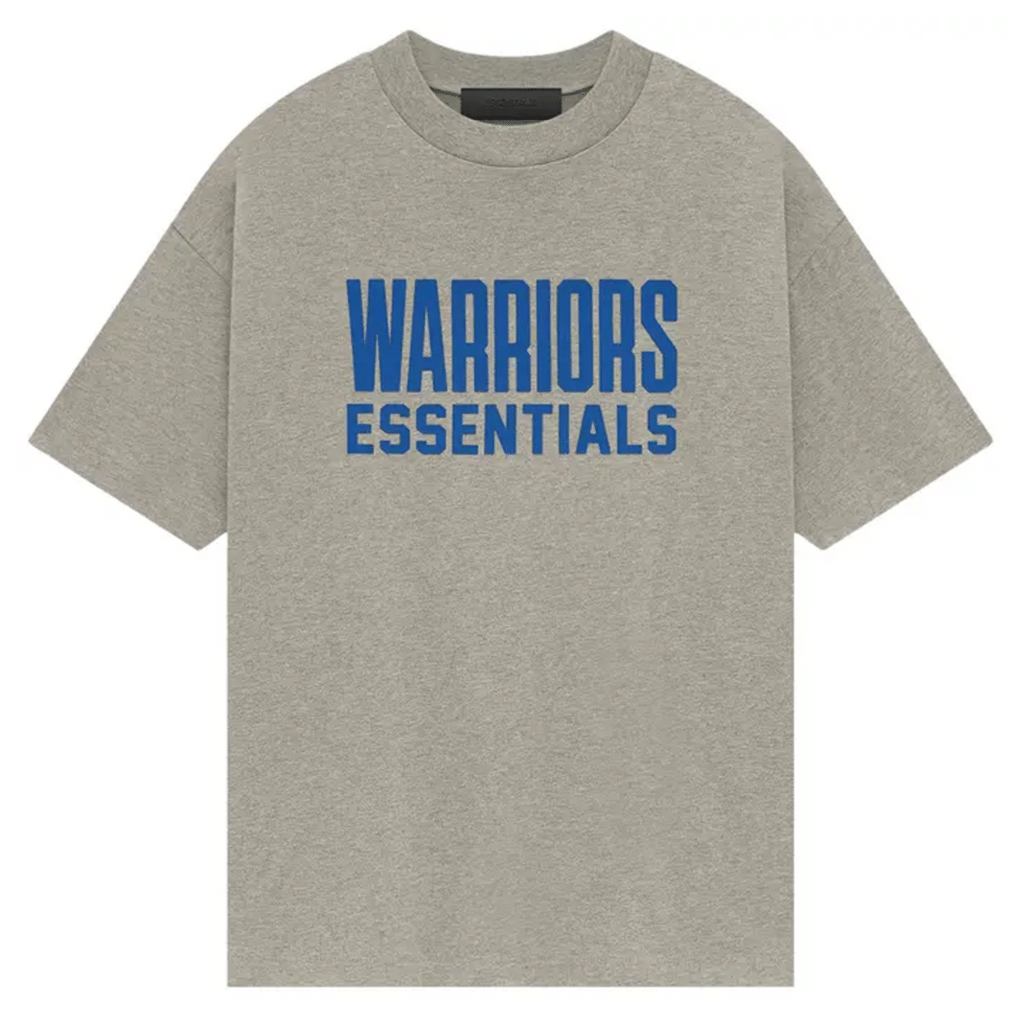 Fear of God Essentials x NBA Golden State Warriors T-Shirt Warm Heather (SS25)
