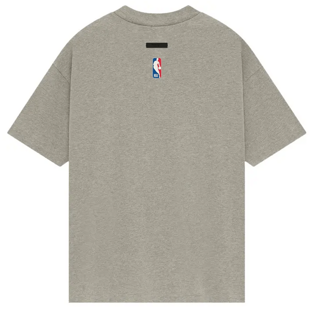 Fear of God Essentials x NBA Golden State Warriors T-Shirt Warm Heather (SS25)