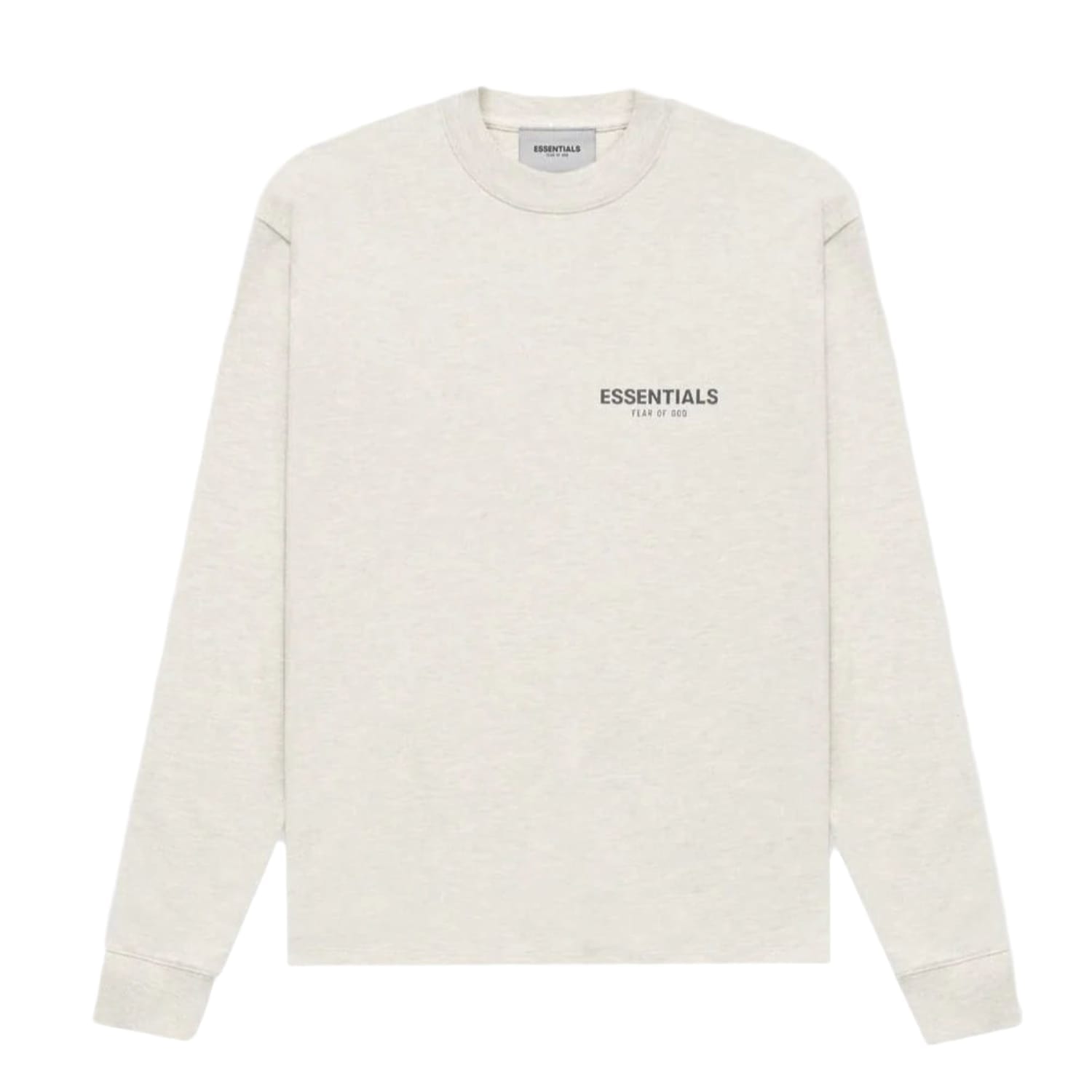 Fear of God Essentials L/S T-Shirt Light Heather Oatmeal