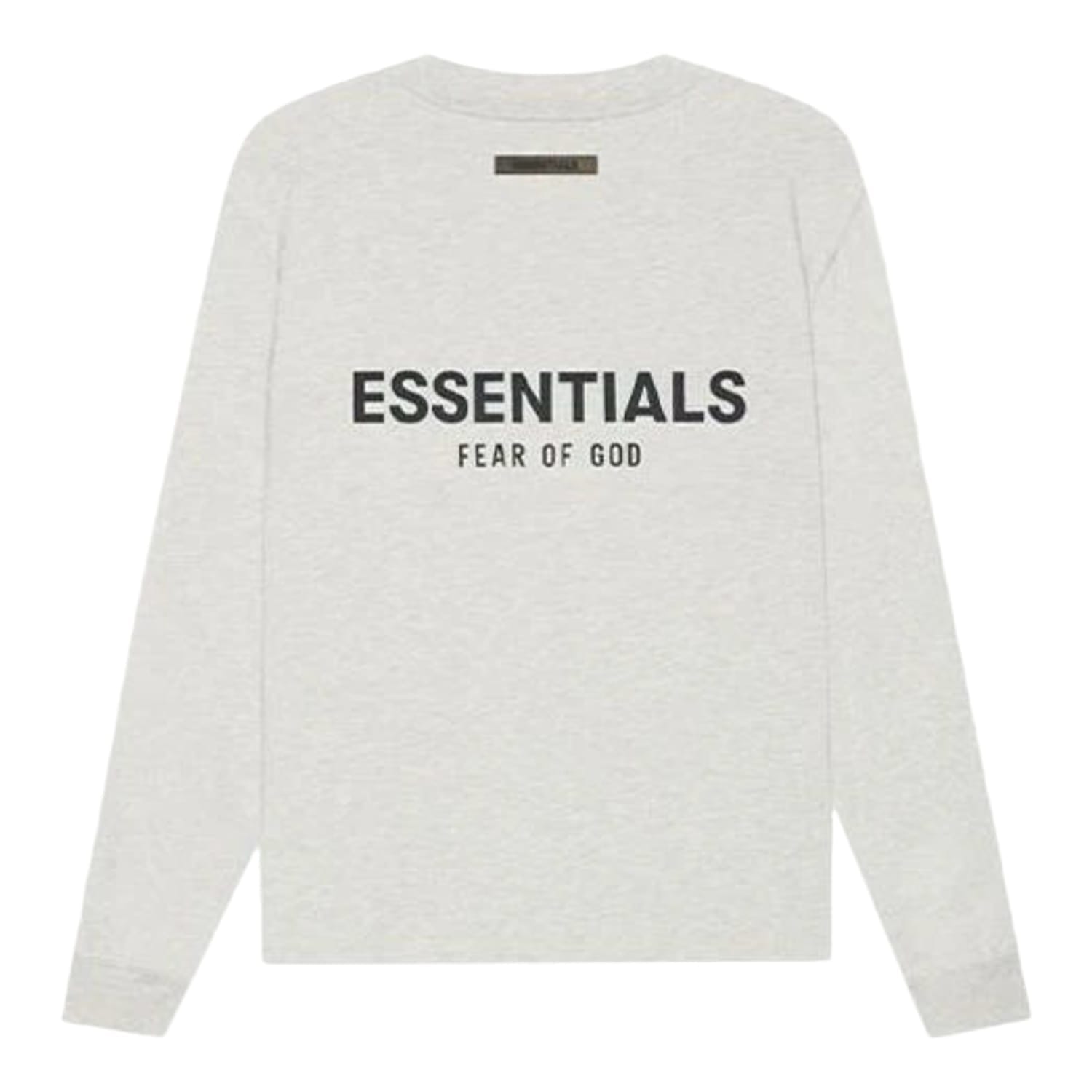 Fear of God Essentials L/S T-Shirt Light Heather Oatmeal
