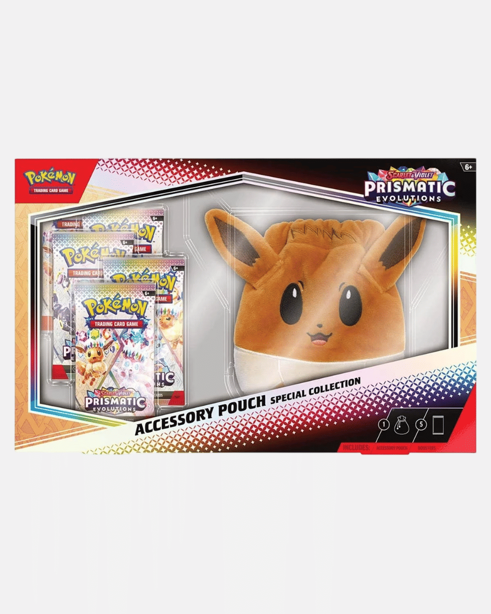 POKEMON TCG SCARLET & VIOLET: PRISMATIC EVOLUTIONS ACCESSORY POUCH SPECIAL COLLECTION