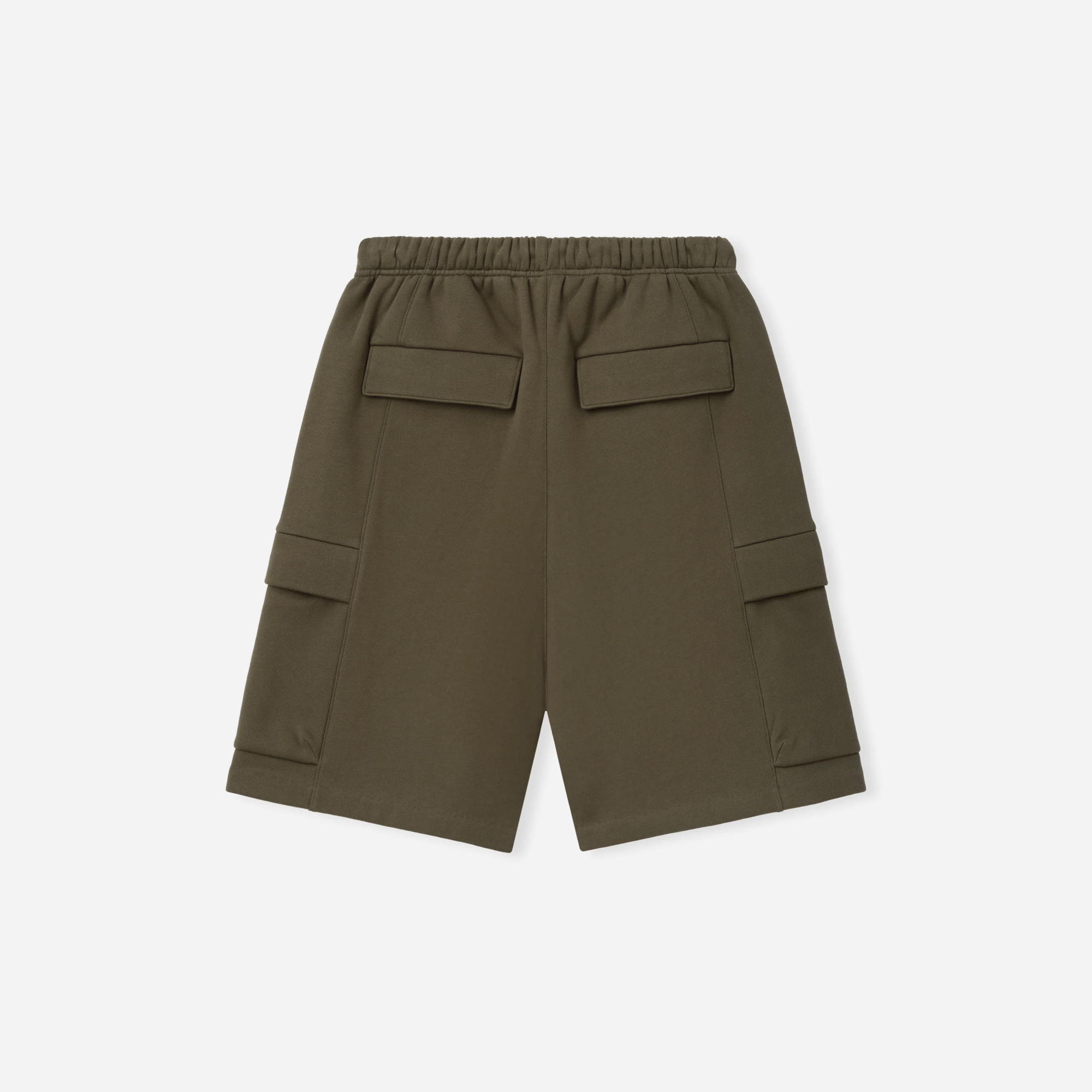 Fear of God Essentials Fleece Cargo Basketball Short Moss