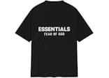Fear of God ESSENTTIALS JET BLACK T-Shirt