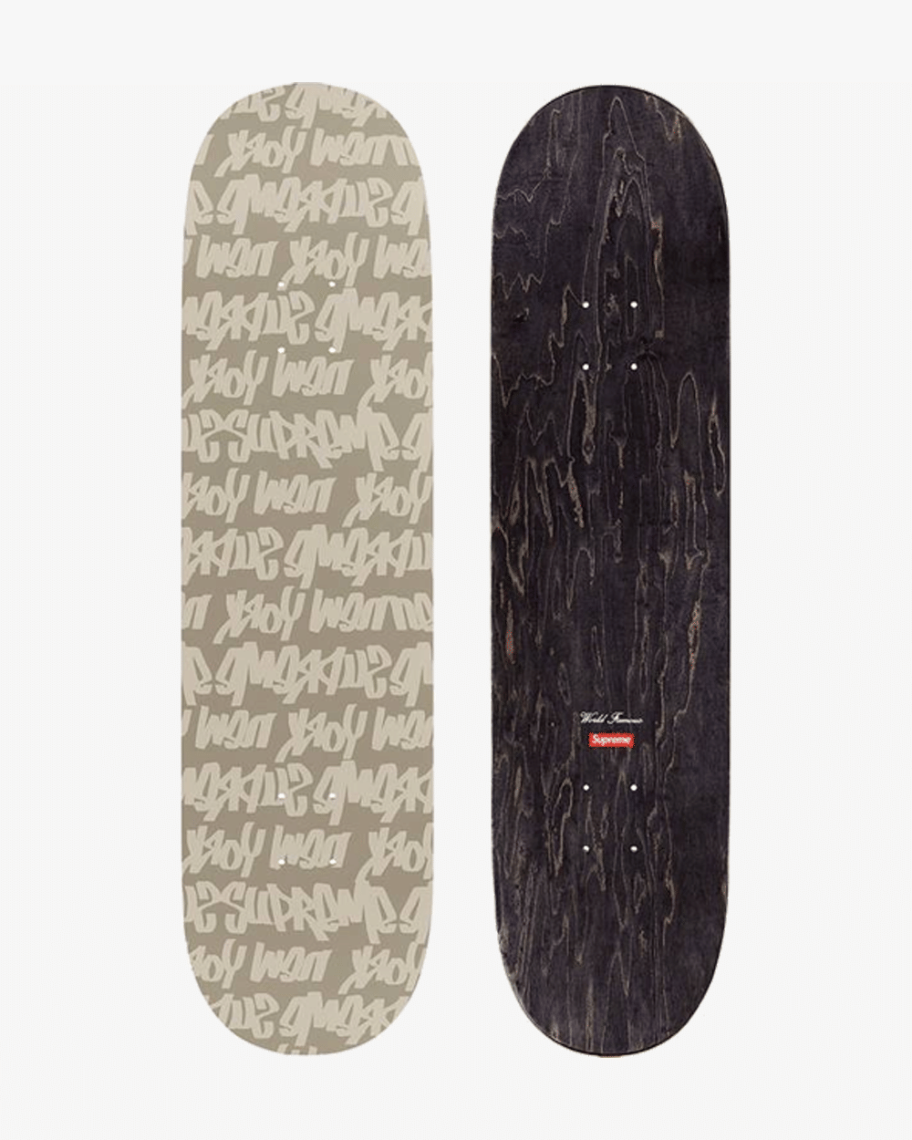 SUPREME SS22 FAT TIP SKATEBOARD DECK TAN (NEW)